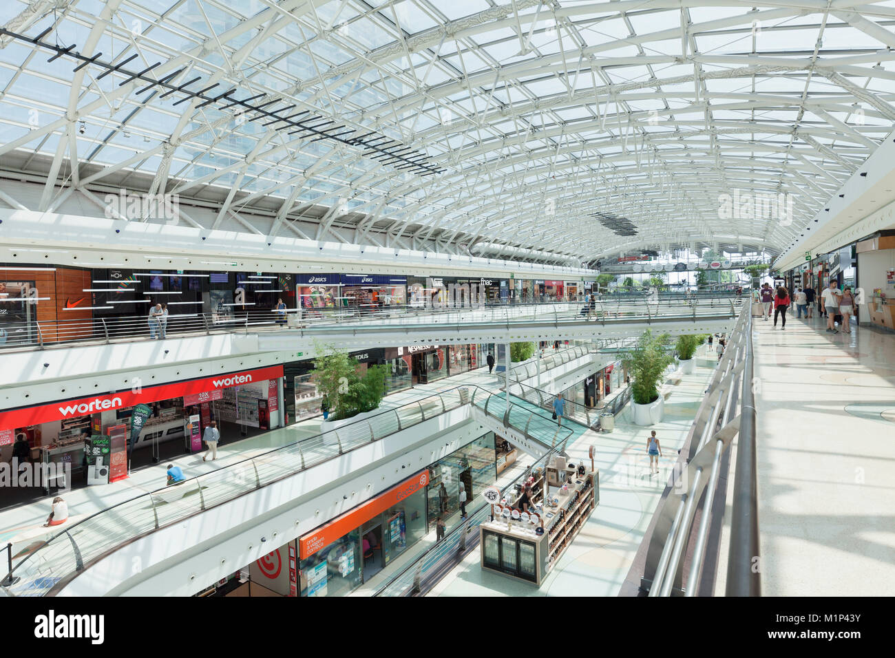 Centre Commercial centre commercial Vasco da Gama, Parque das Nações, Lisbonne, Portugal, Europe Banque D'Images