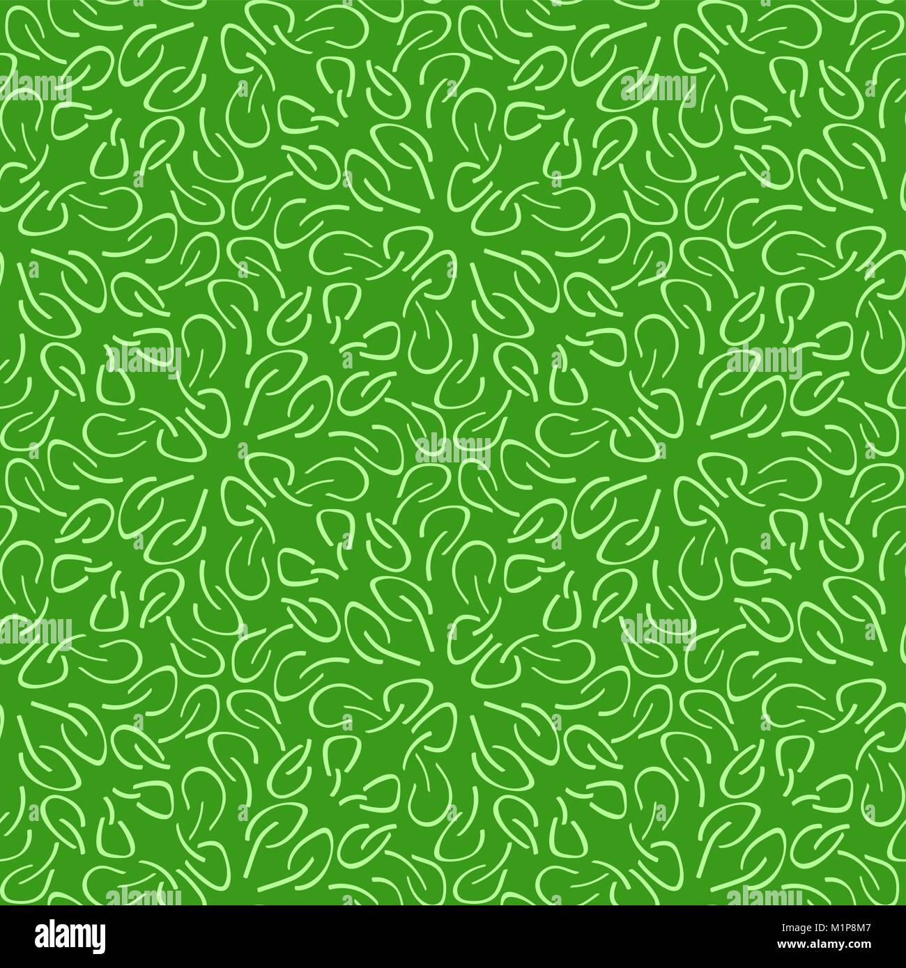 Motif transparente faite de petites feuilles Illustration de Vecteur