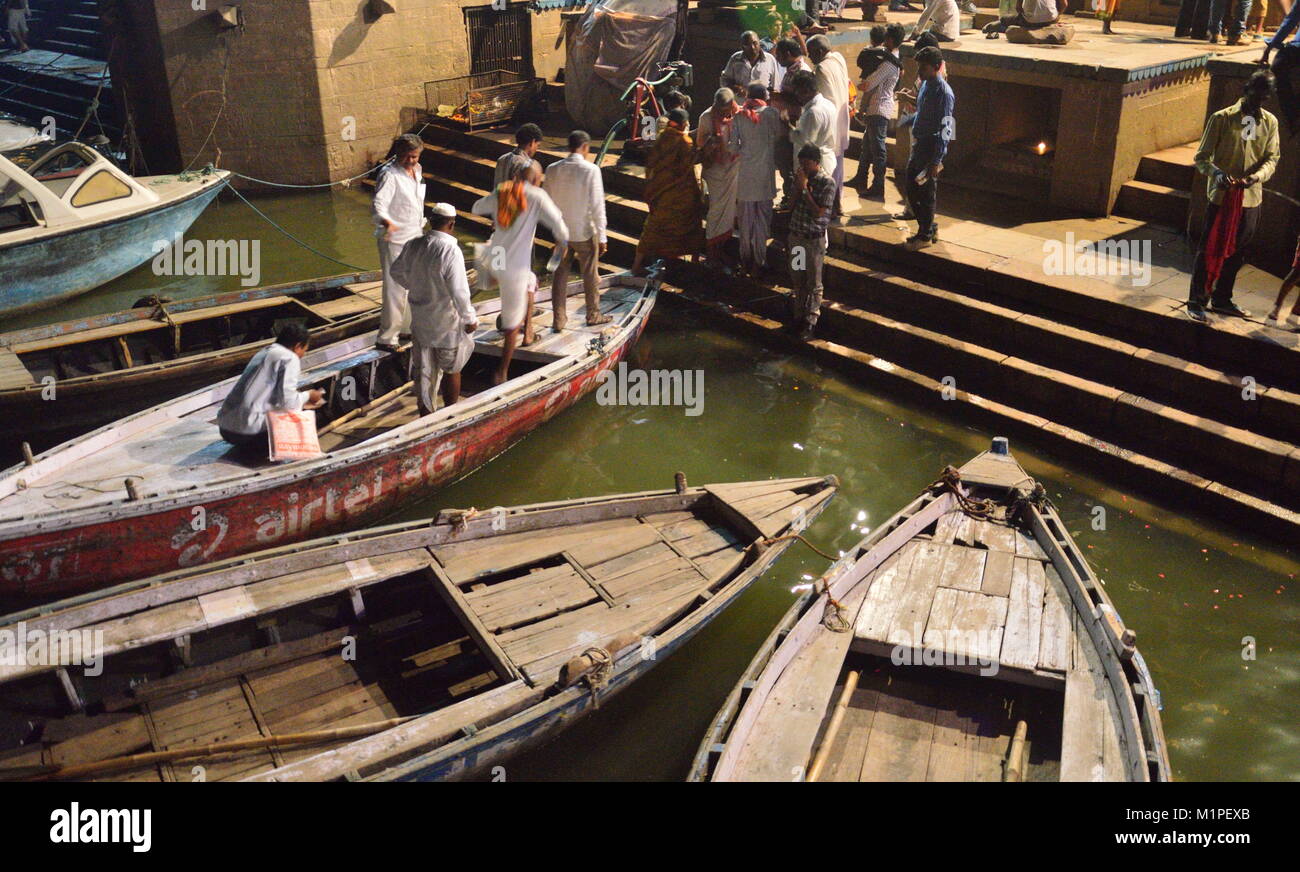 Varanasi Banque D'Images