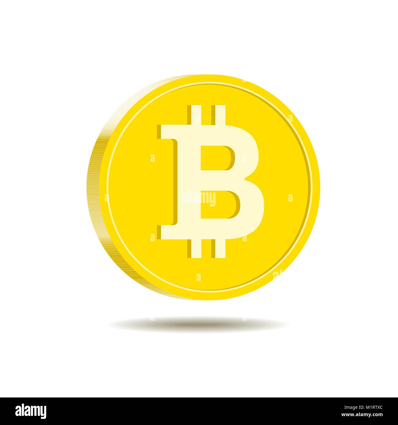 Bitcoin or cryptocurrency numérique, vector illustration Illustration de Vecteur