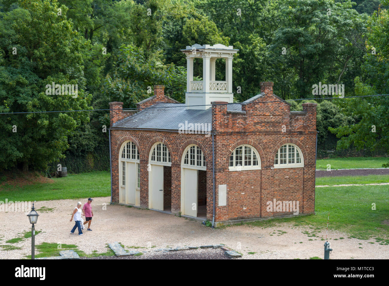 John Brown's Fort, Harpers Ferry, West Virginia, United States. Banque D'Images
