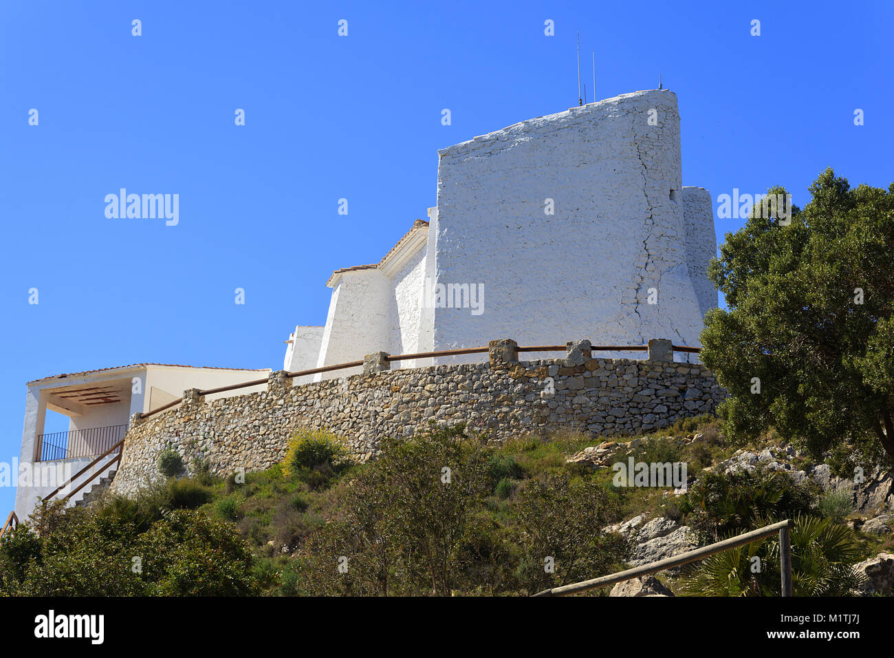 Ermitage de Santa Lucia y Sant Benet, Alcossebre, Espagne Banque D'Images