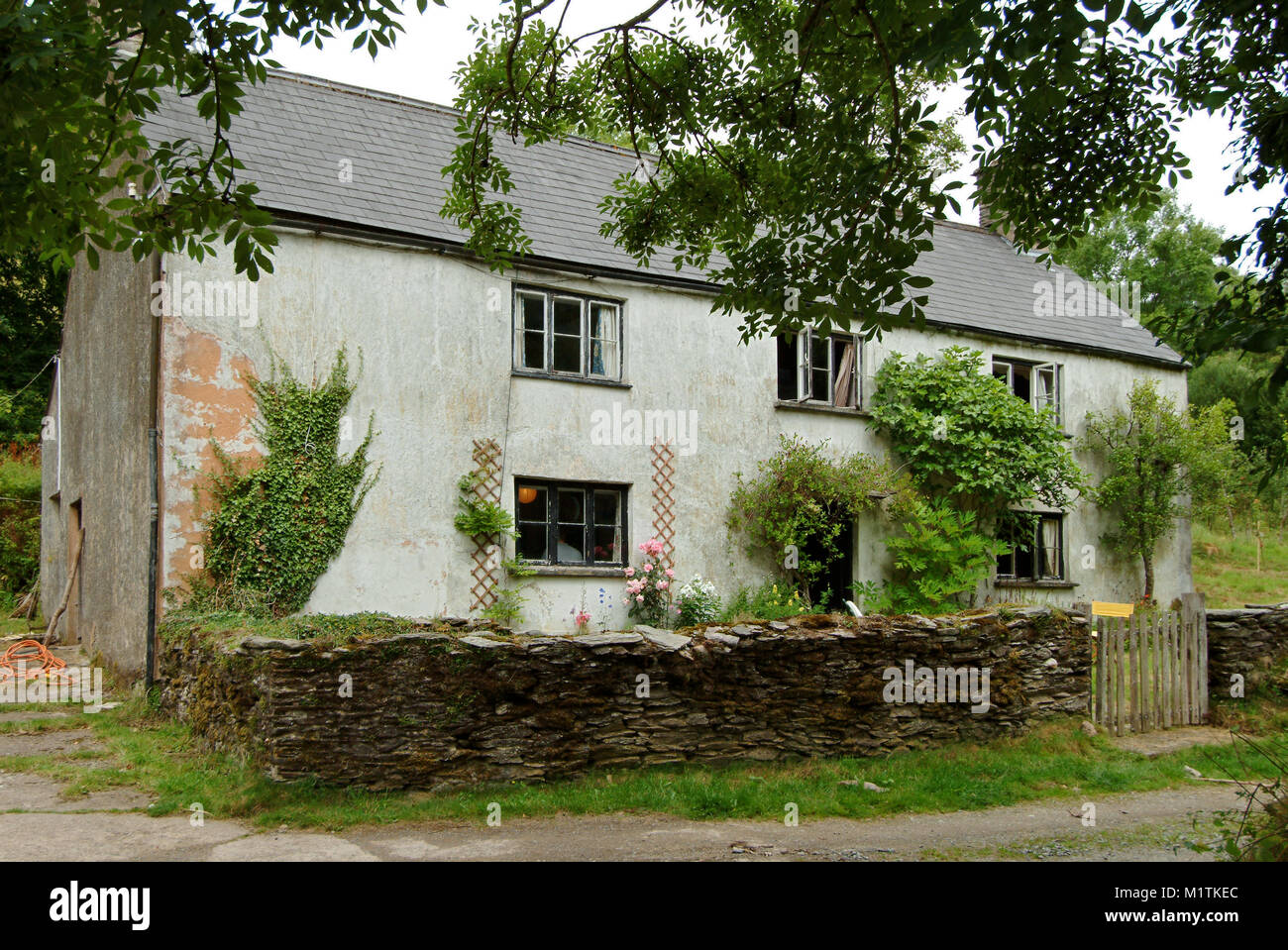Rachel Johnson (Boris Johnson's sister) accueil week-end sur le domaine familial sur Exmoor, dans le Somerset. Banque D'Images