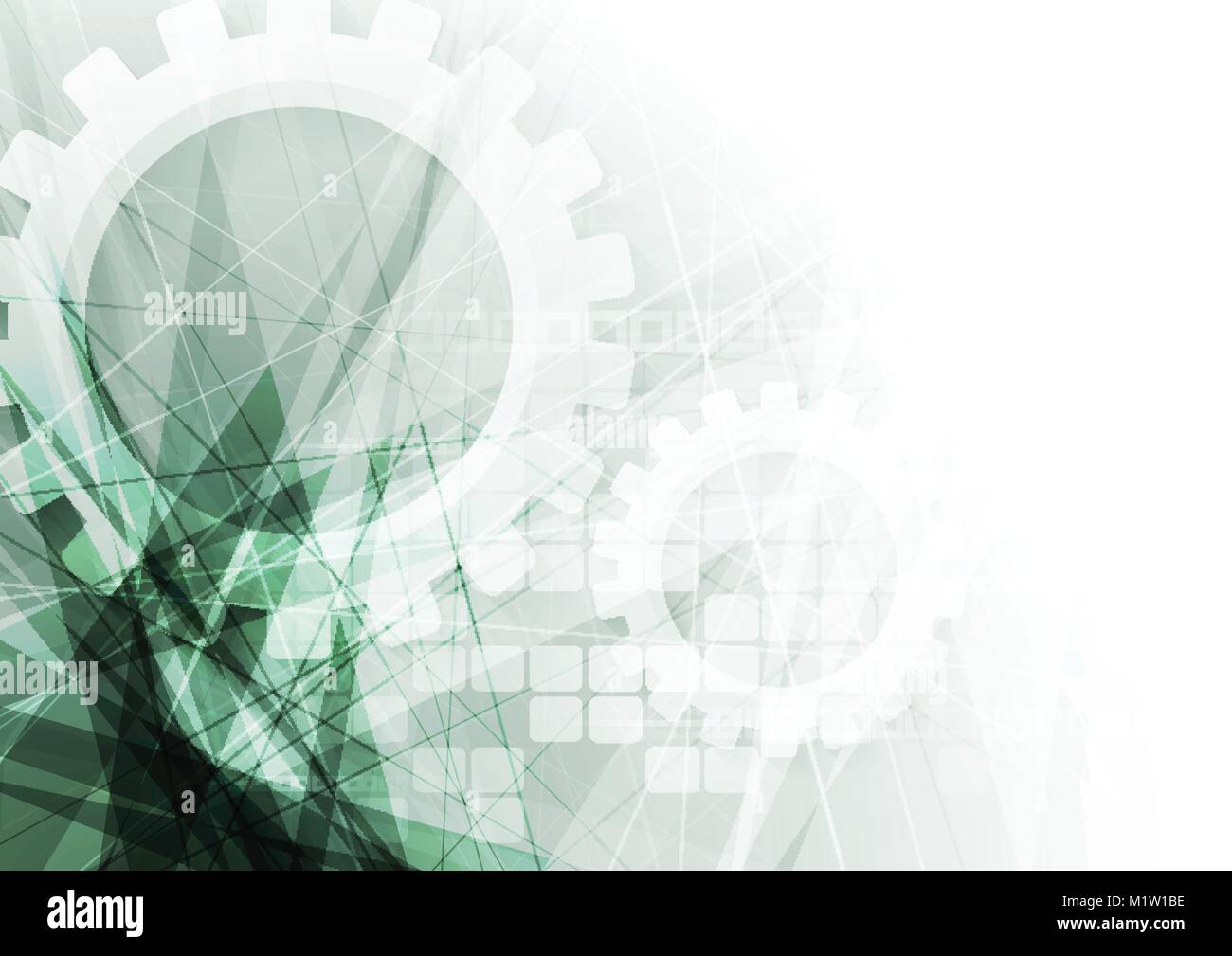 Green tech Résumé Contexte géométrique. Technologie Vector illustration Illustration de Vecteur