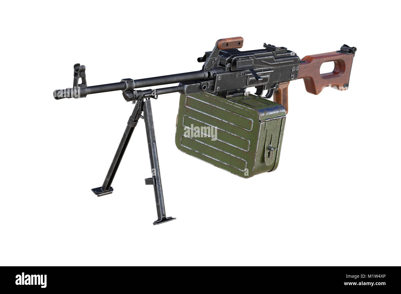 Automatique arme militaire Banque D'Images