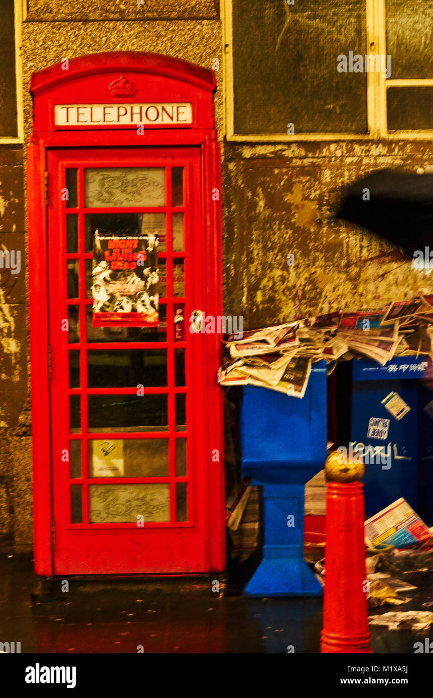 Chinatown Londres défilé du Nouvel an chinois lanterne rouge Banque D'Images