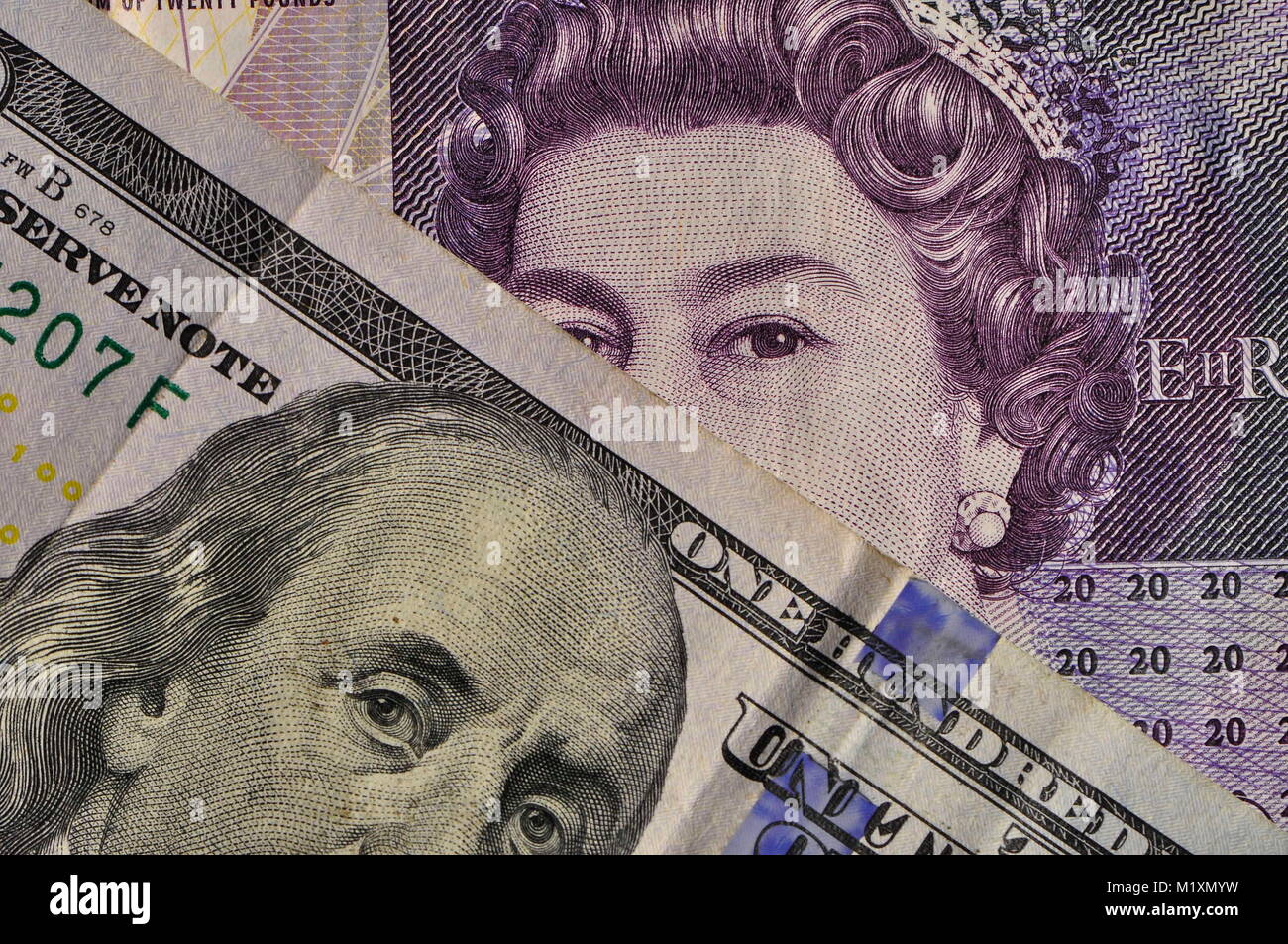 L'argent et de voyage Concept Photo Banque D'Images