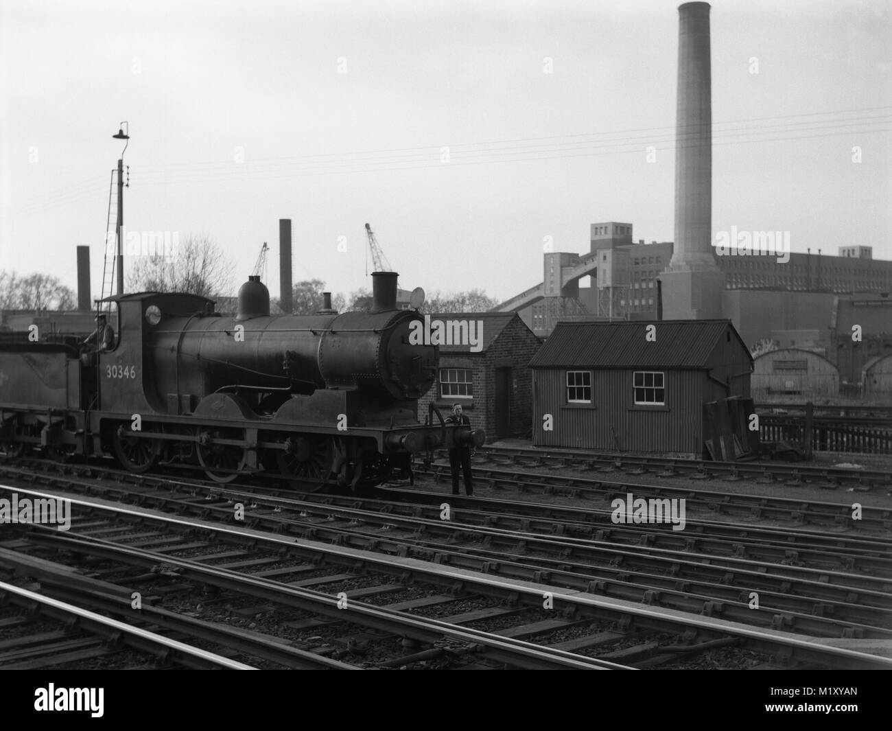 Loco vapeur 30346 référence 3658 mon Banque D'Images