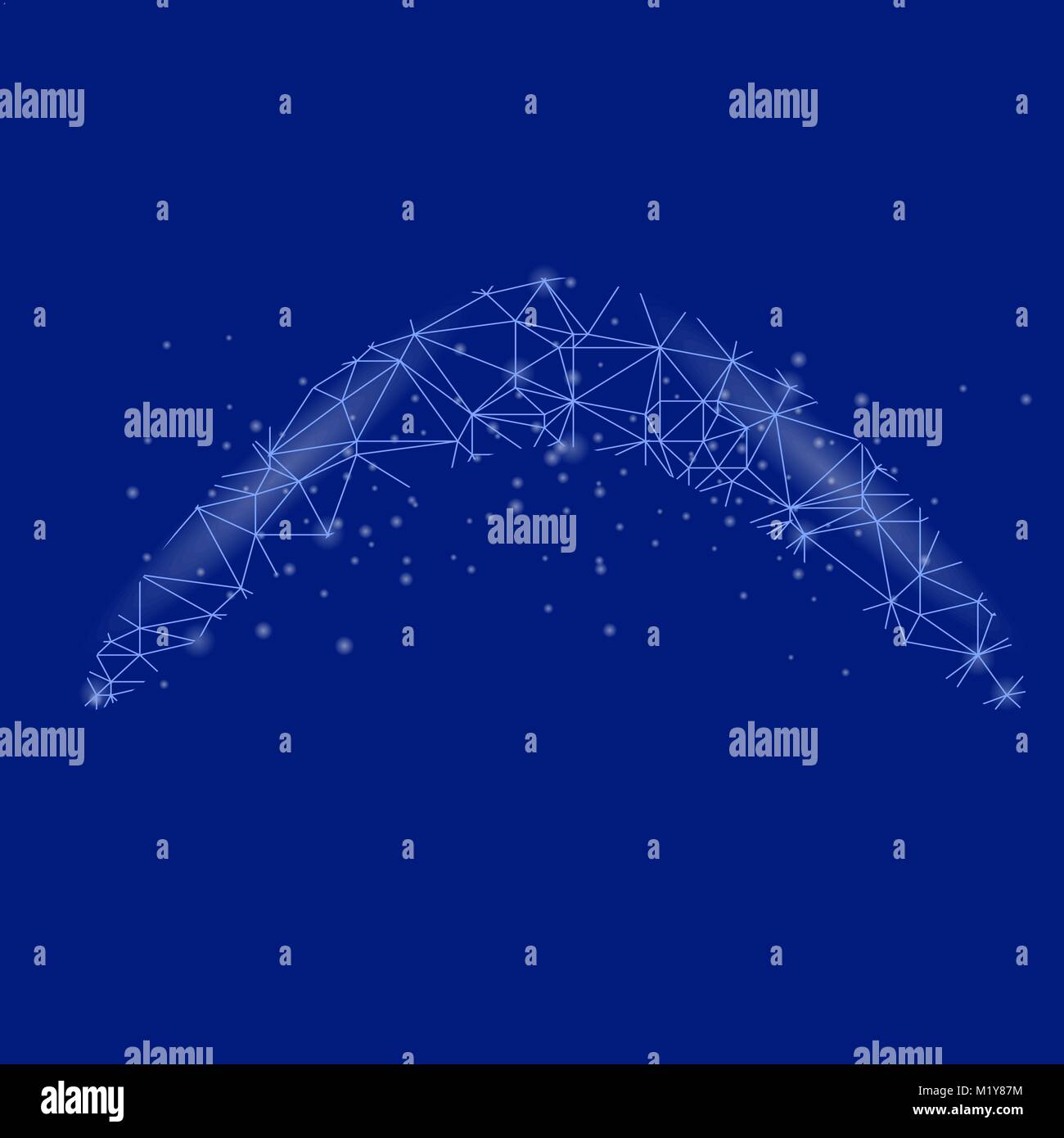 Isolées icône boomerang Illustration de Vecteur