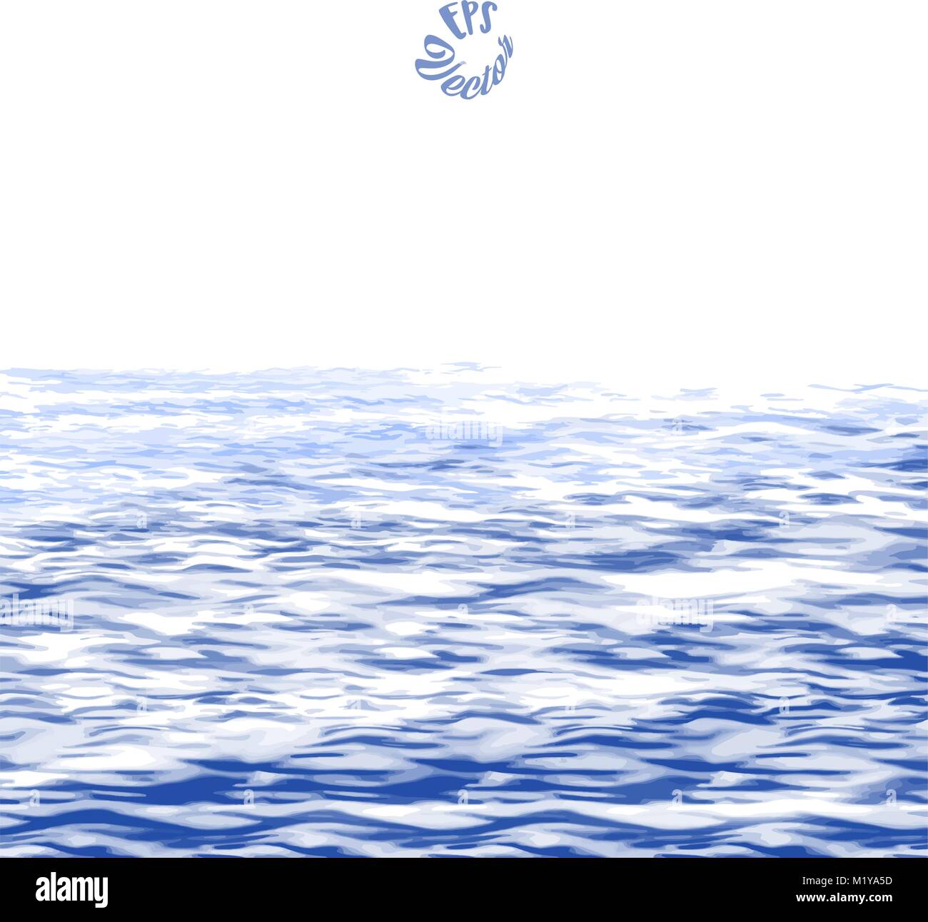 Résumé Contexte La peinture de l'océan. Tache dans le style grunge. Parfait pour la conception et la décoration des bannières et des flyers. Illustration de Vecteur