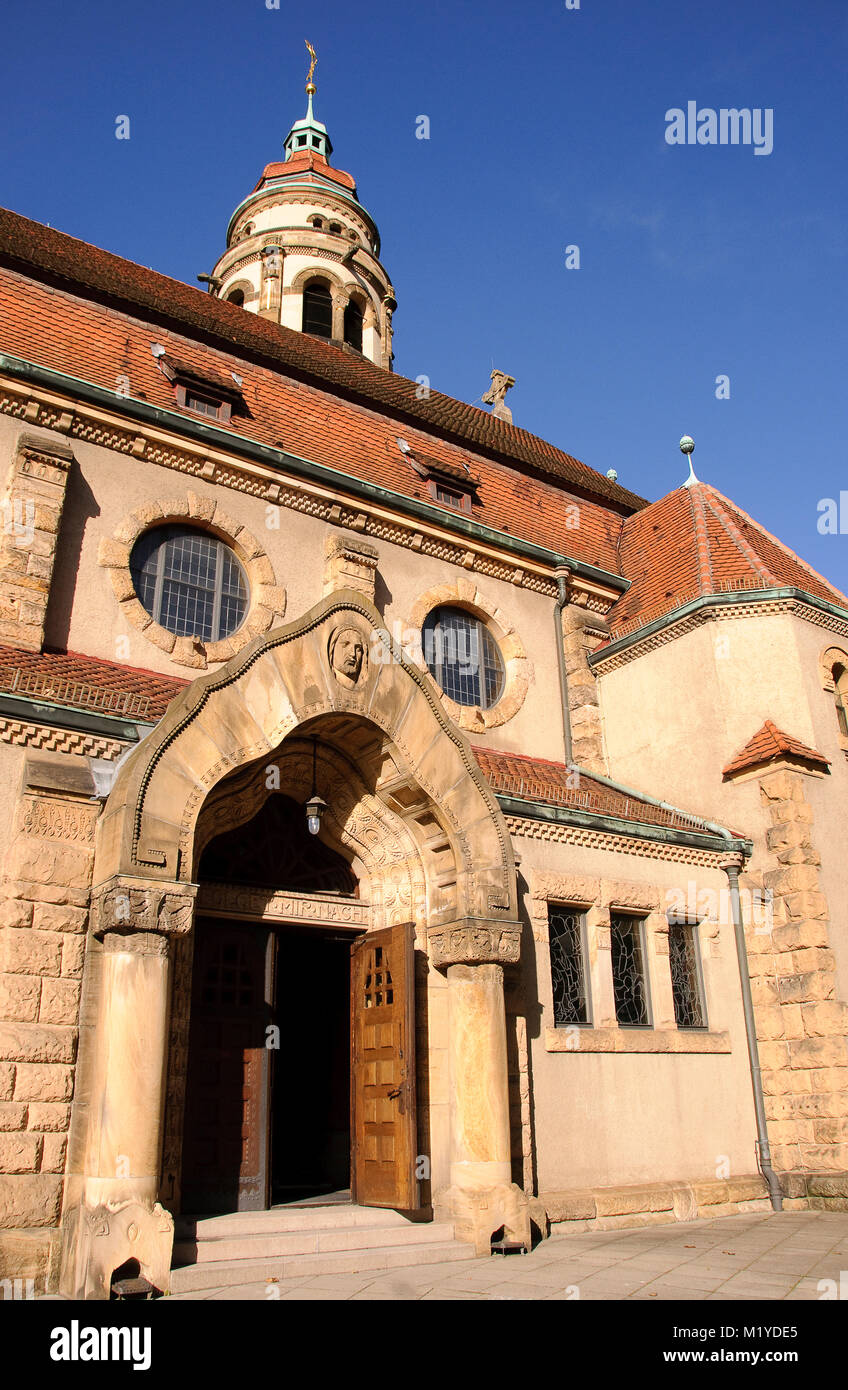 Markuskirche, Stuttgart, Bade-Wurtemberg, Allemagne, Allemagne, Europa Banque D'Images