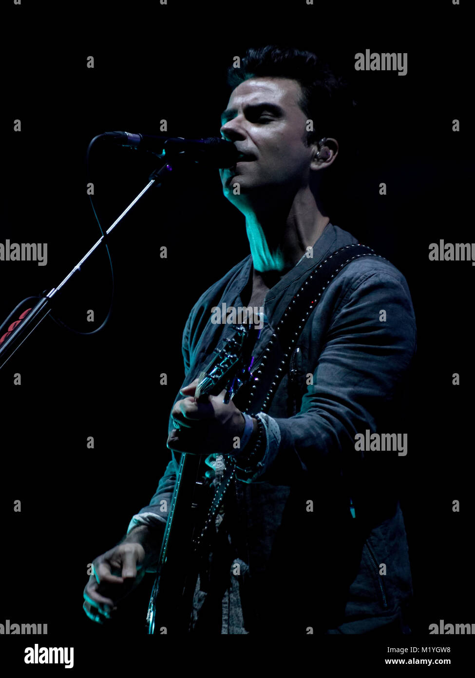 Kelly Jones du groupe The Stereophonics effectue sur scène Banque D'Images