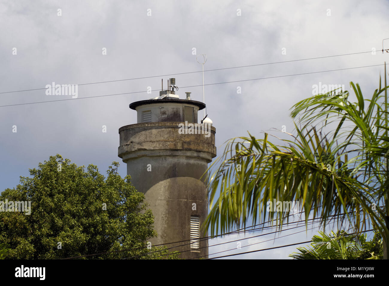 Phare de Punta Borinquen, Puerto Rico Aguadilla Banque D'Images