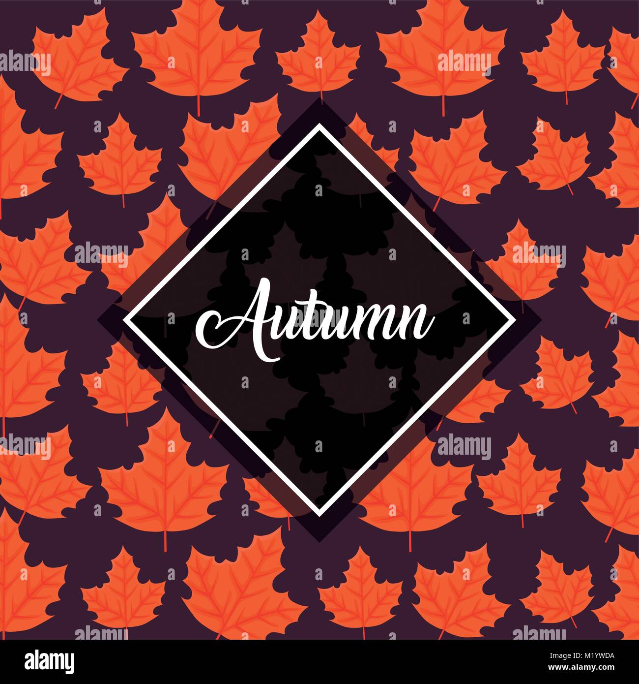 Saison d'automne design Illustration de Vecteur