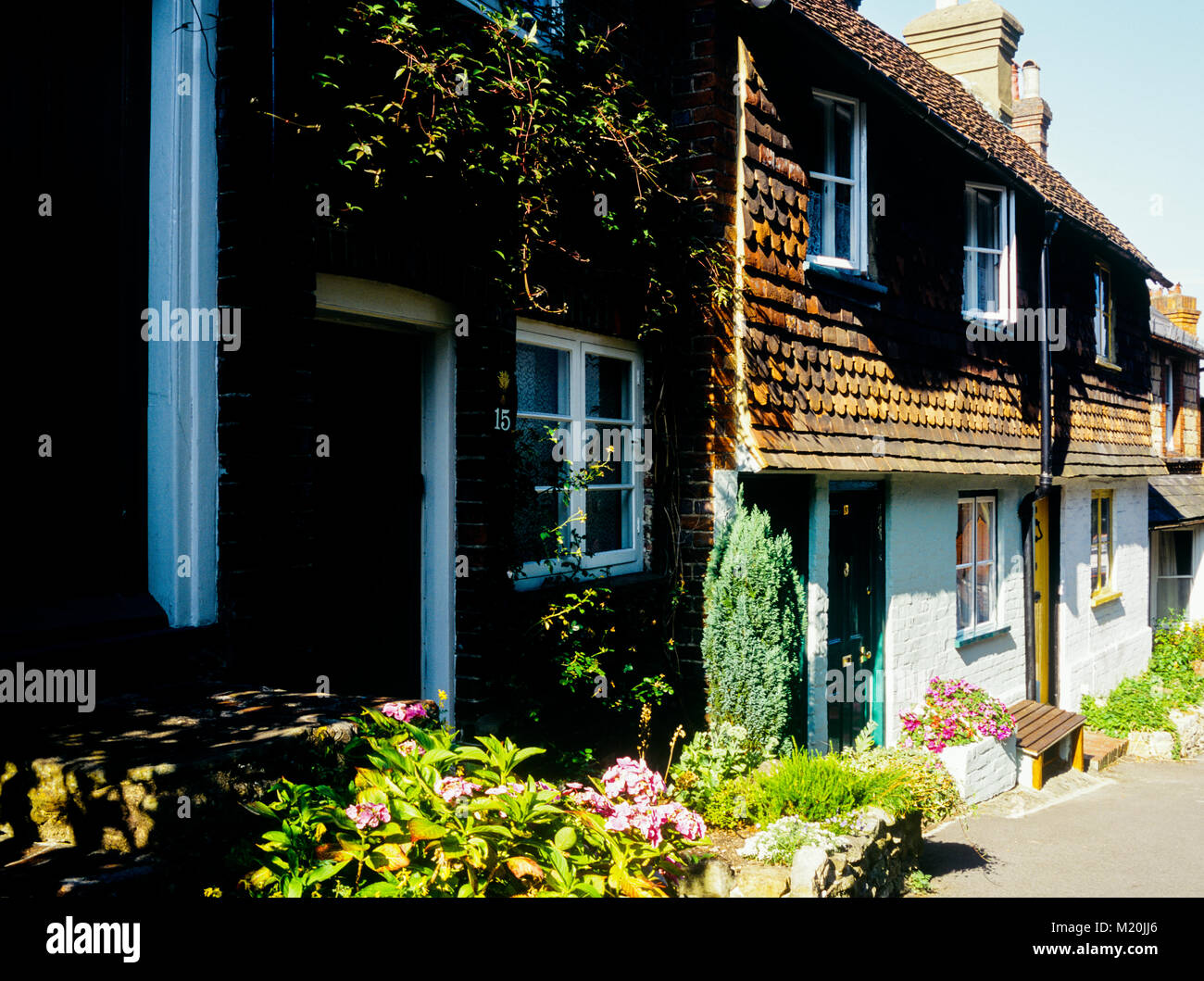 Sur la route des diligences entre londres et chicester Banque de