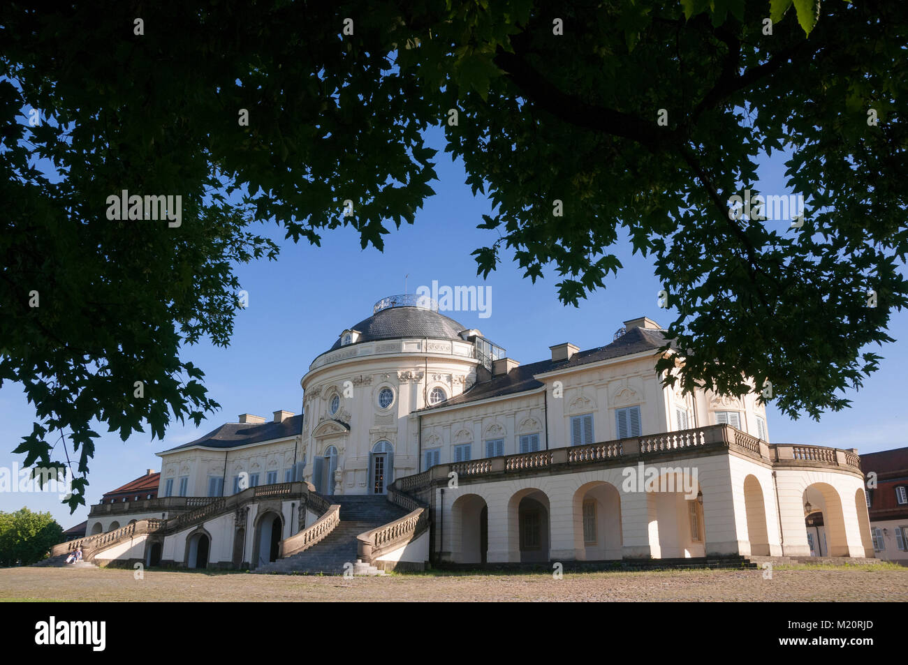 Schloss Solitude, Stuttgart, Deutschland, Europa, Bade-Wurtemberg Banque D'Images
