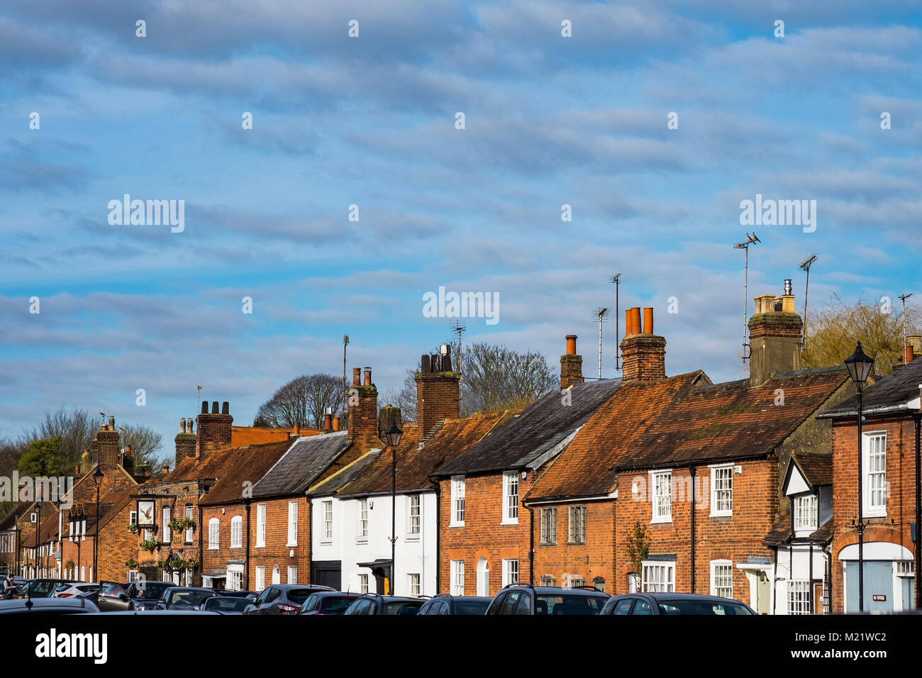 Vieille ville de Amersham, vallée de Chiltern, Buckinghamshire, Angleterre, Royaume-Uni Banque D'Images