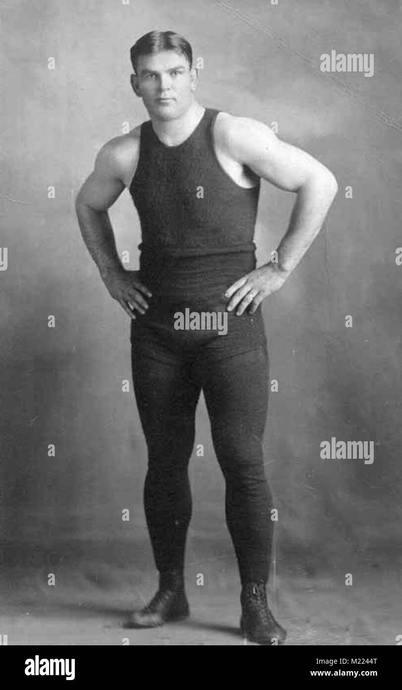Frank Gotch, Alvin Gotch (1877 - 1917), catcheur professionnel américain Banque D'Images