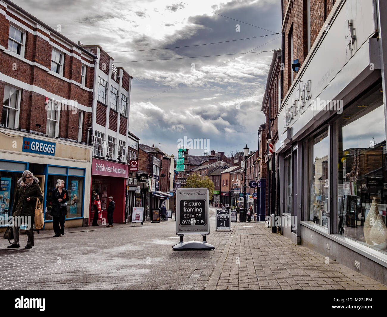 Congleton Cheshire Banque D'Images