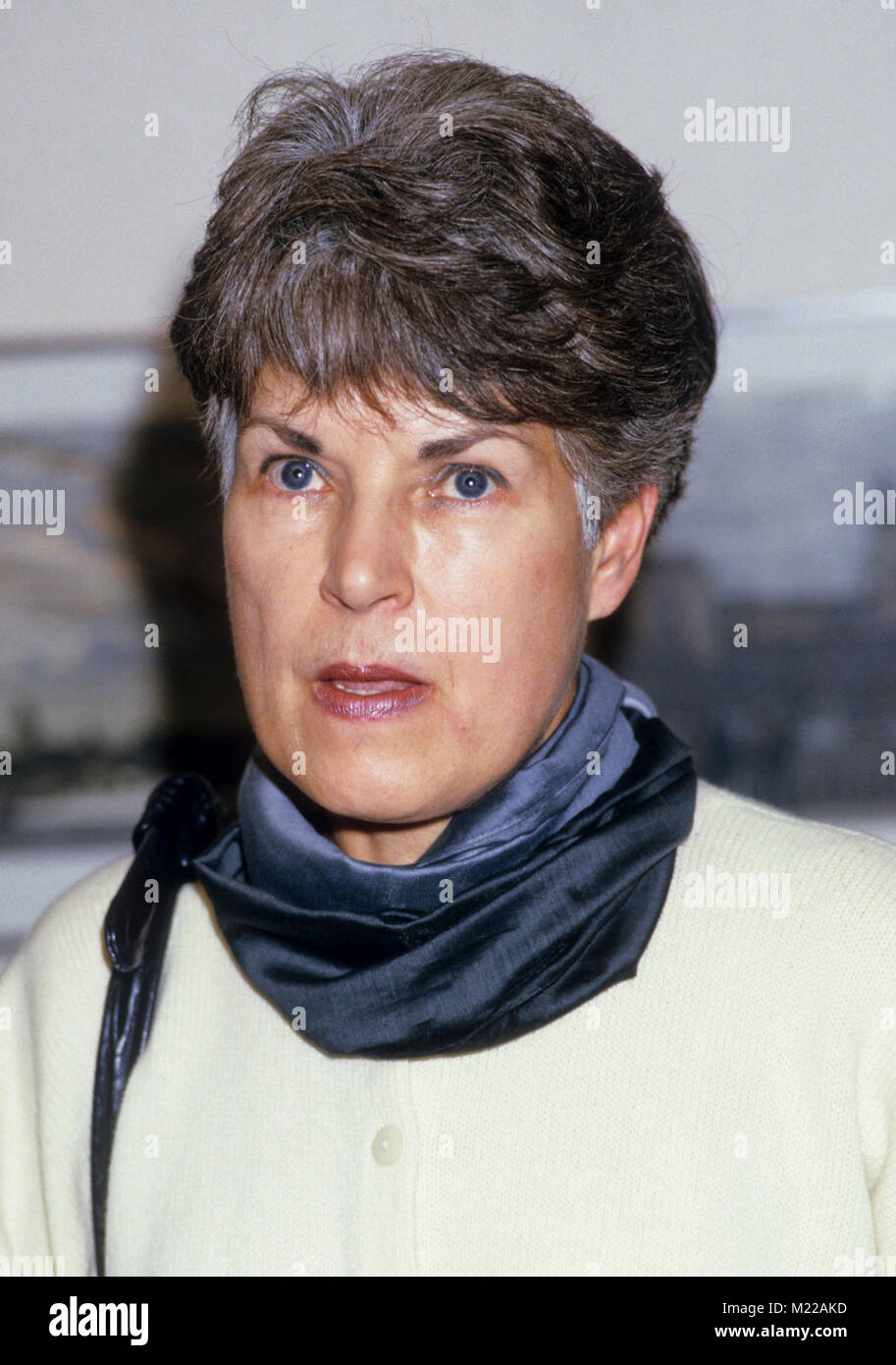 Écrivain Ruth Rendell Angleterre 1989 Banque D'Images