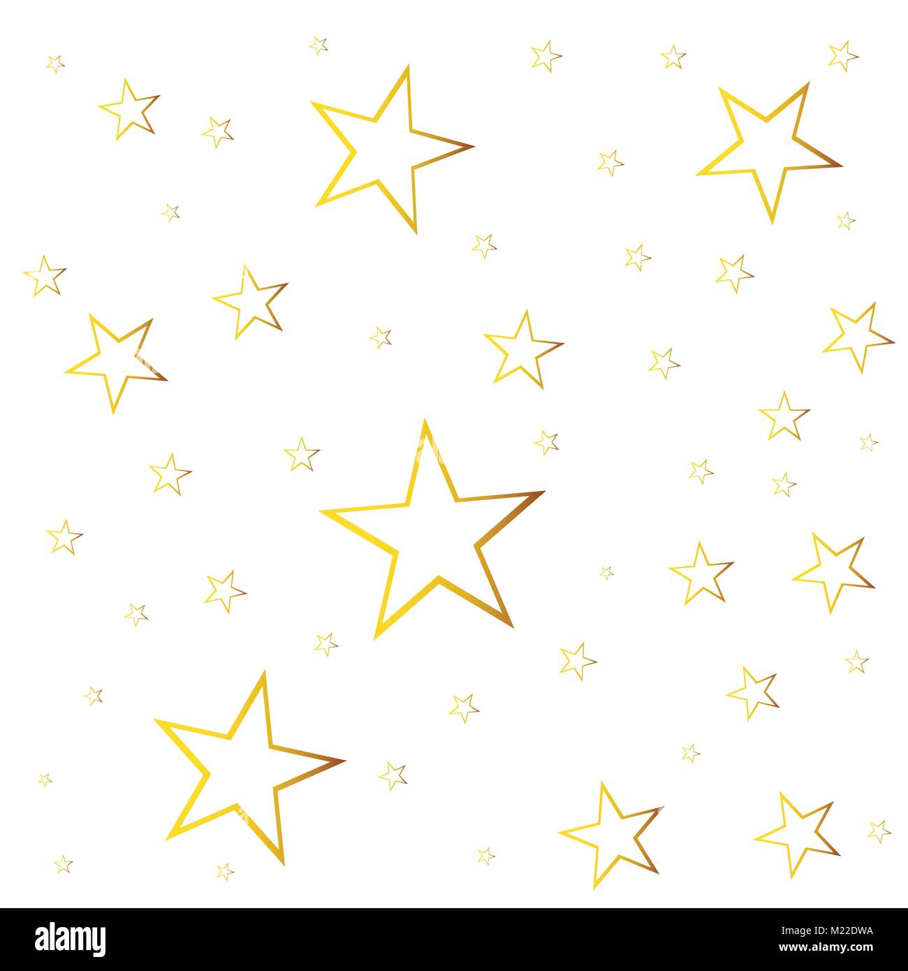 Abstract étoile Filante Vecteur Illustration Avec Lor De