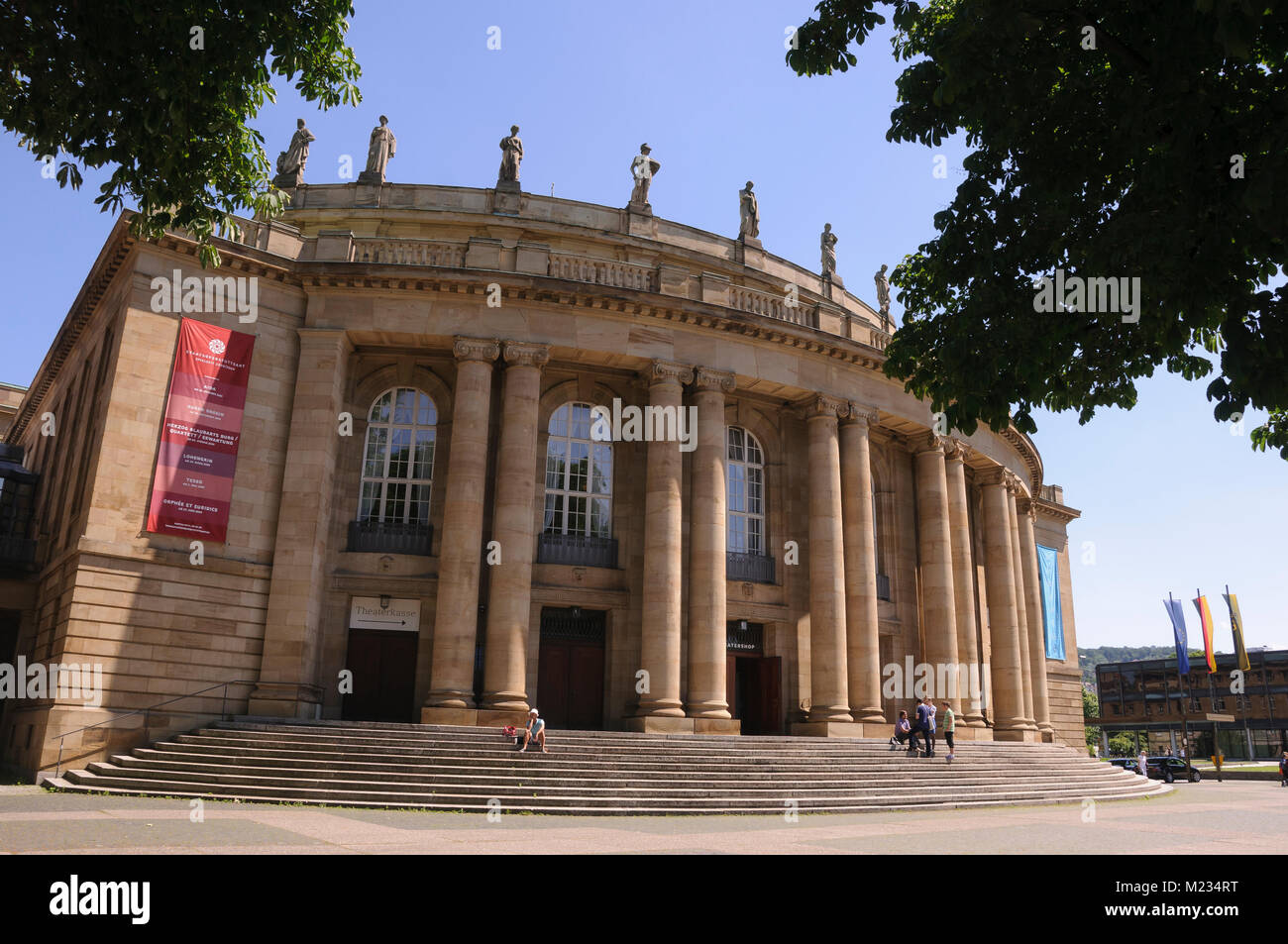 Staatstheater Stuttgart, Bade-Wurtemberg, Allemagne, Europa Banque D'Images