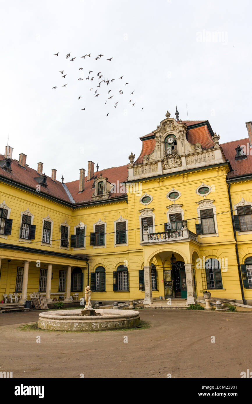 Karolyi palace dans Nagymagocs, Hongrie. Banque D'Images