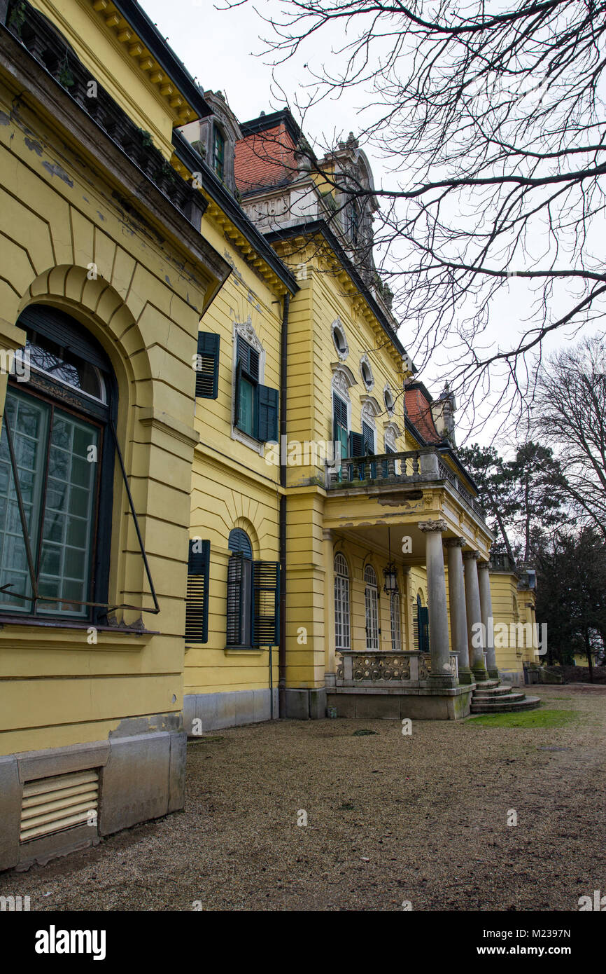 Karolyi palace dans Nagymagocs, Hongrie. Banque D'Images