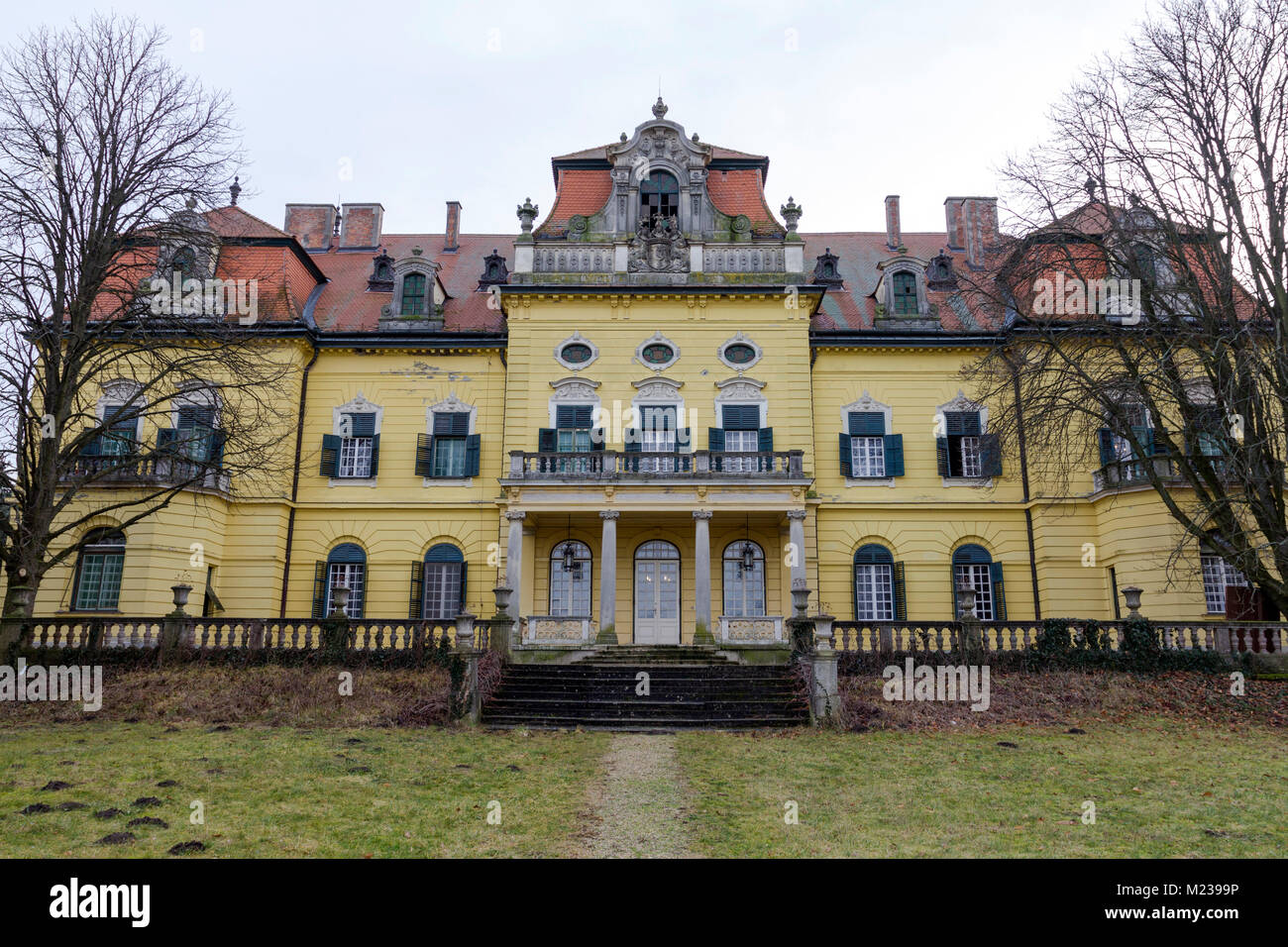 Karolyi palace dans Nagymagocs, Hongrie. Banque D'Images