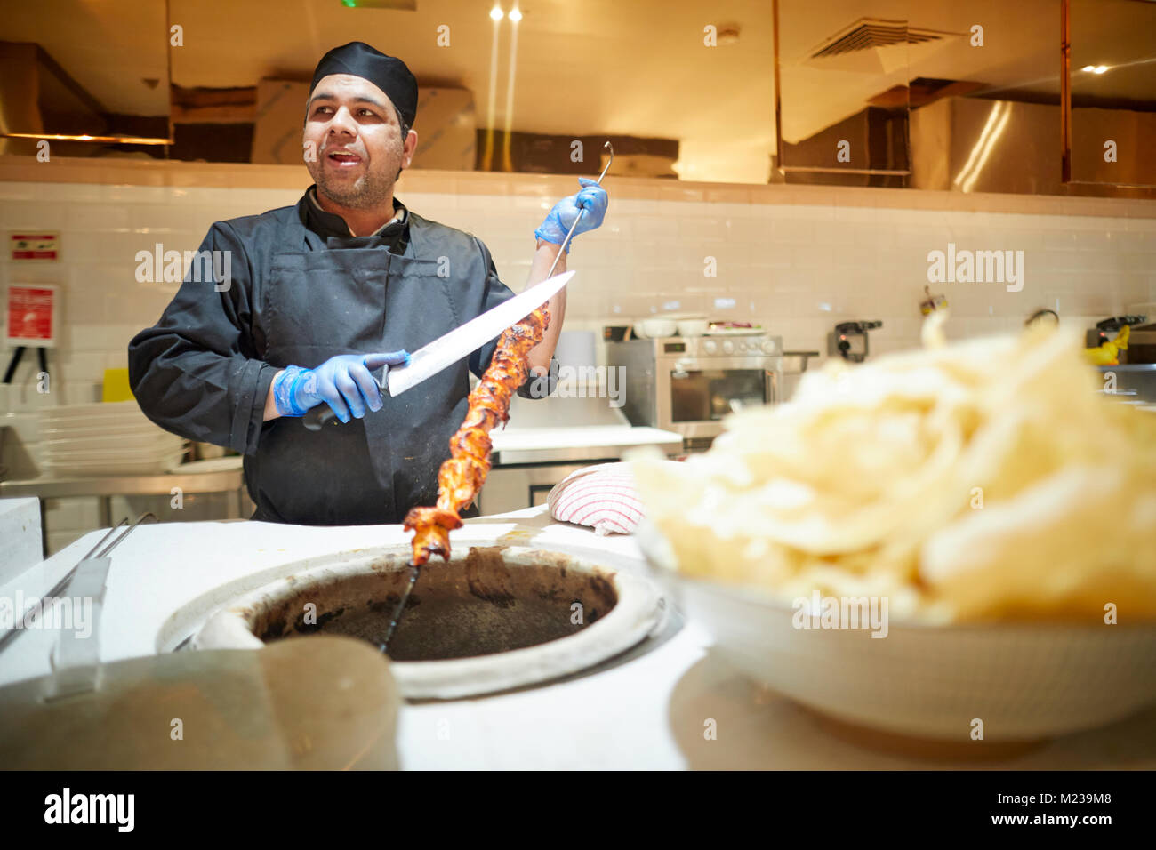 Restaurant buffet international COSMOS sur Deansgate Manchester Banque D'Images