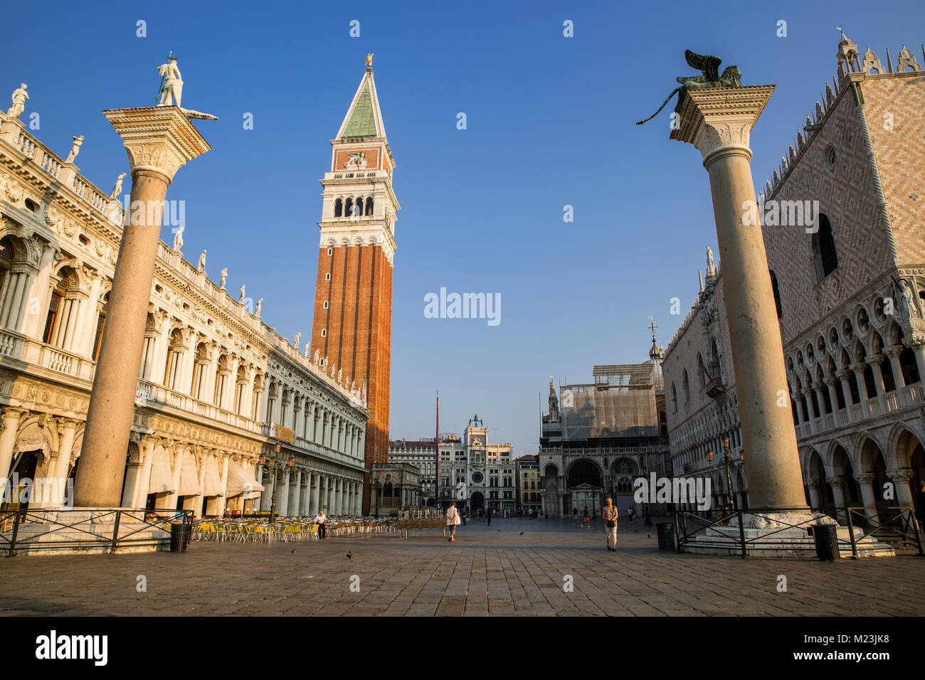 La Place Saint Marc, Venise, Italie Banque D'Images
