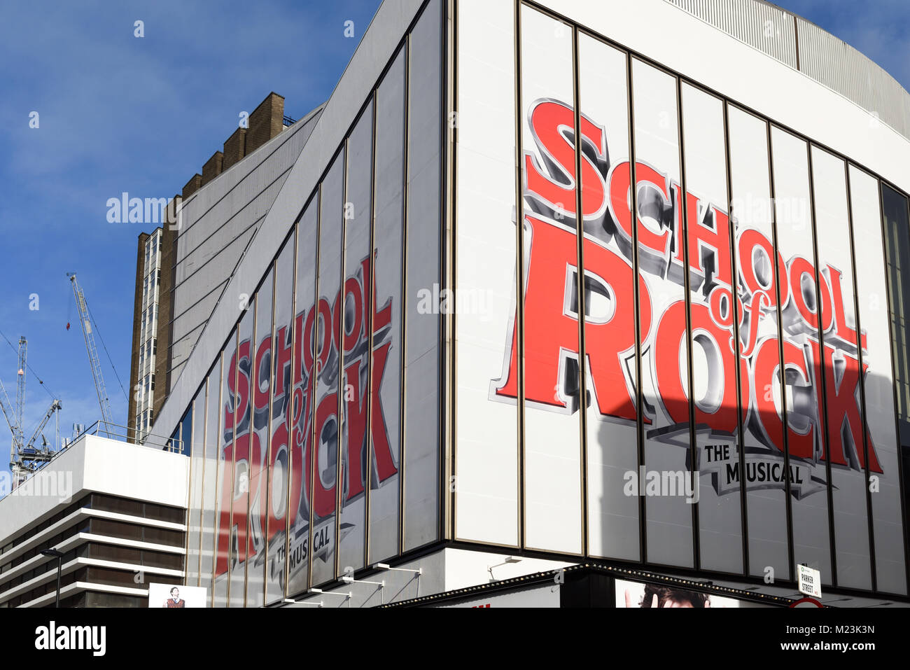 Le New London Theatre sur Drury Lane London,UK. Banque D'Images