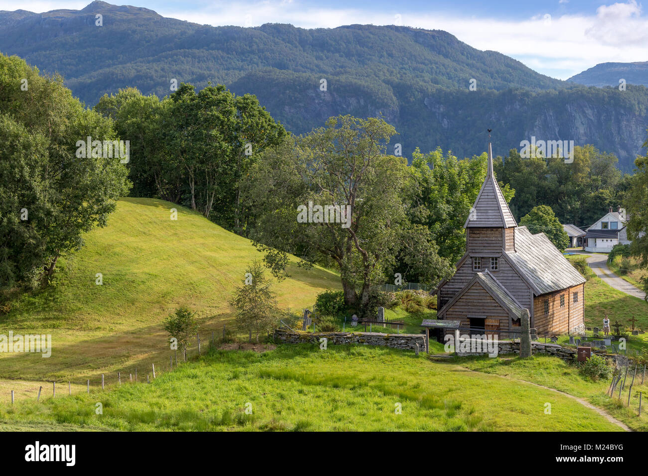 Stave Church Banque D'Images