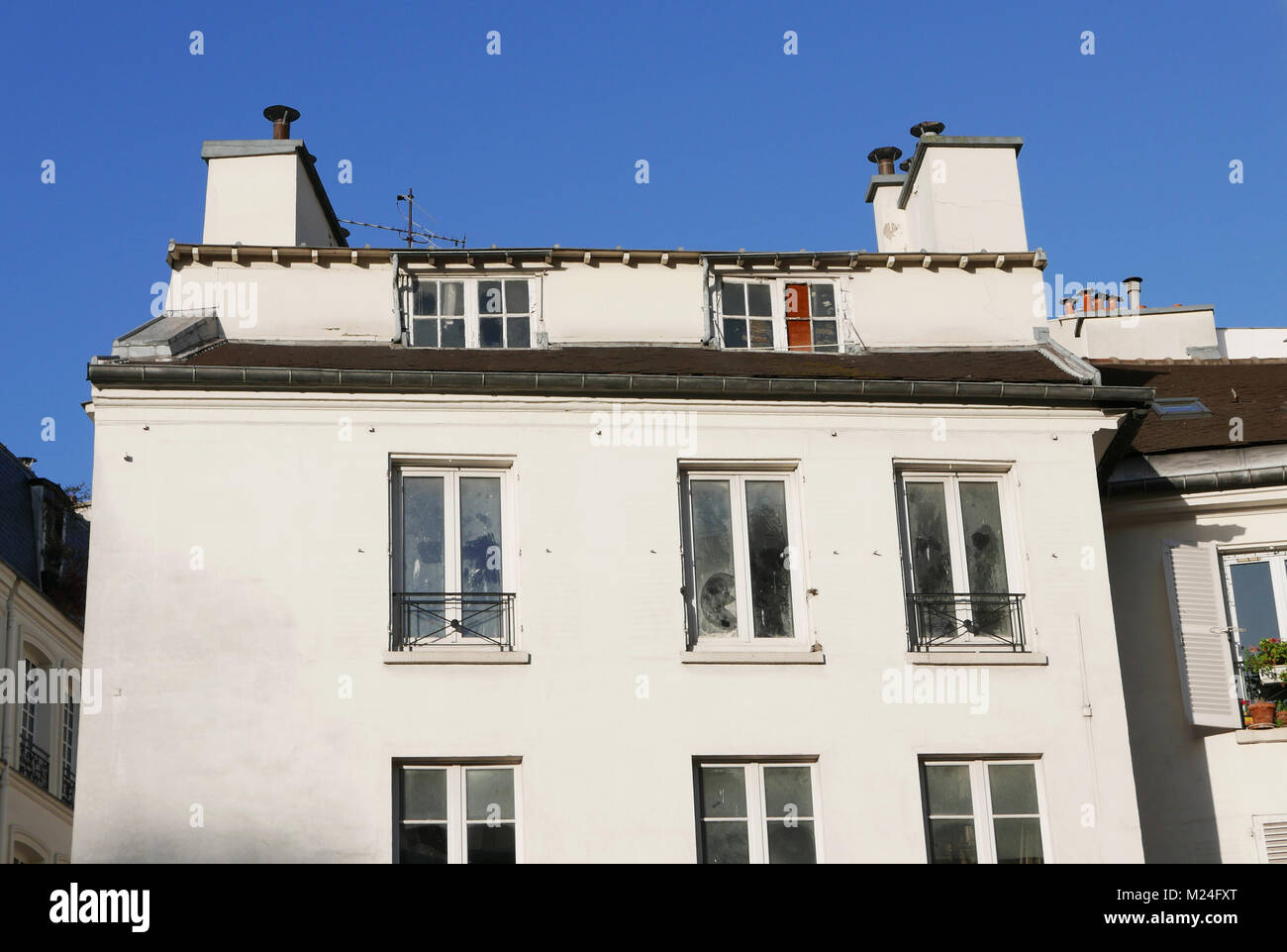 Immeuble ancien, Rue du Four, Paris, France, Europe Photo Stock - Alamy