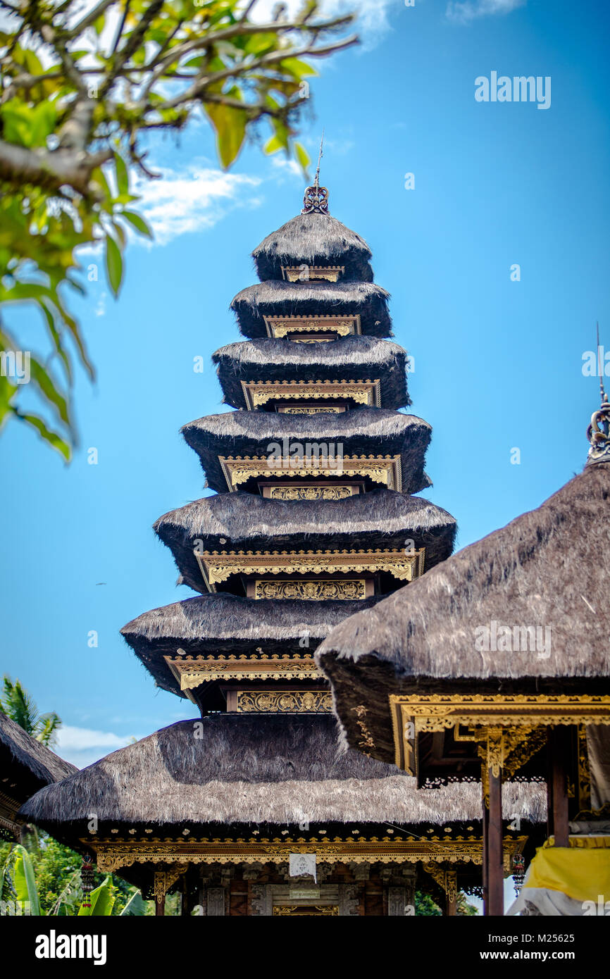 Temple sur Bali, Indonésie Banque D'Images