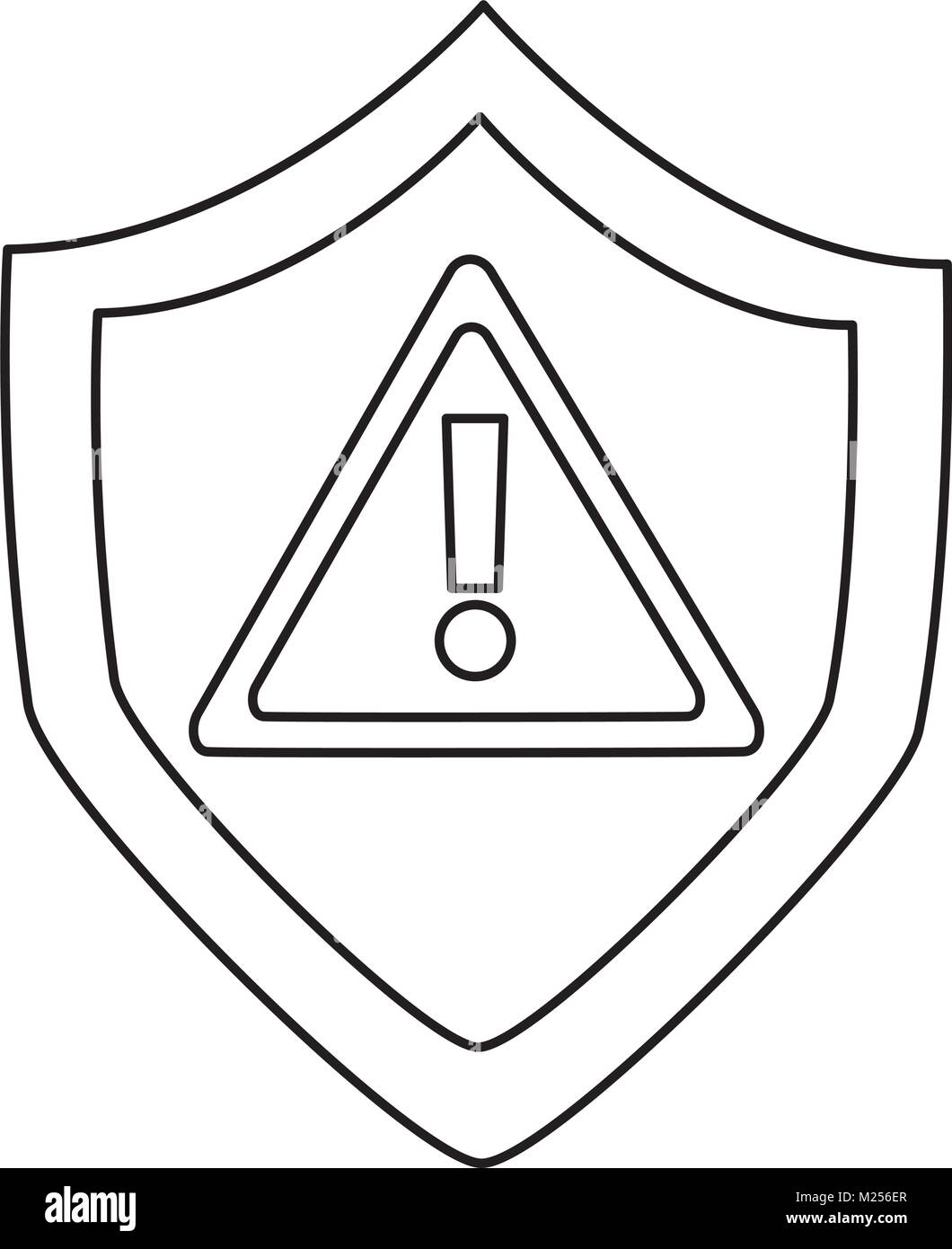 Protection antivirus de droit Illustration de Vecteur