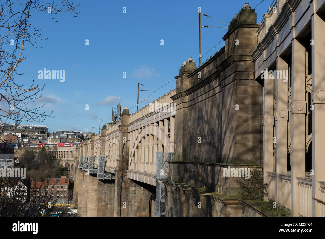 High Level Bridge Newcastle Banque D'Images