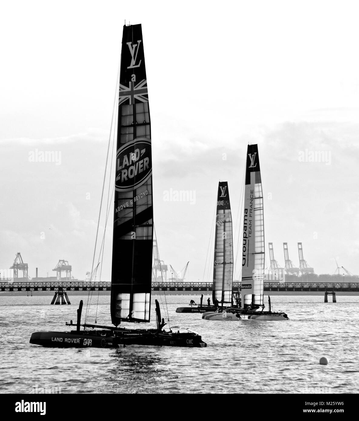 Coupe de l'America à New York City Banque D'Images