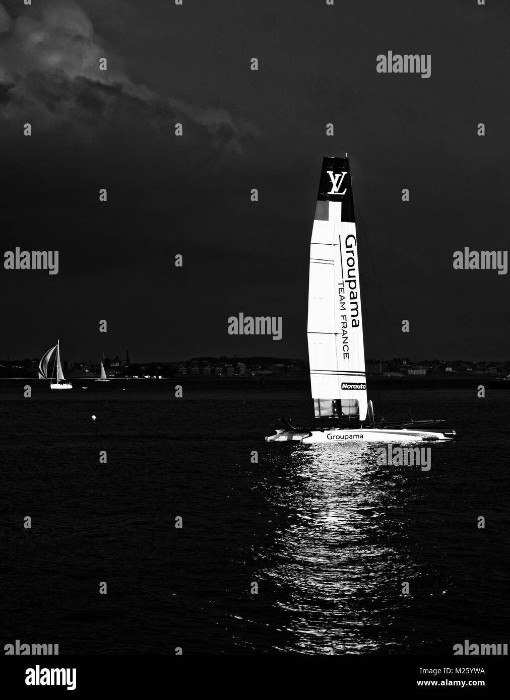 Coupe de l'America à New York City Banque D'Images