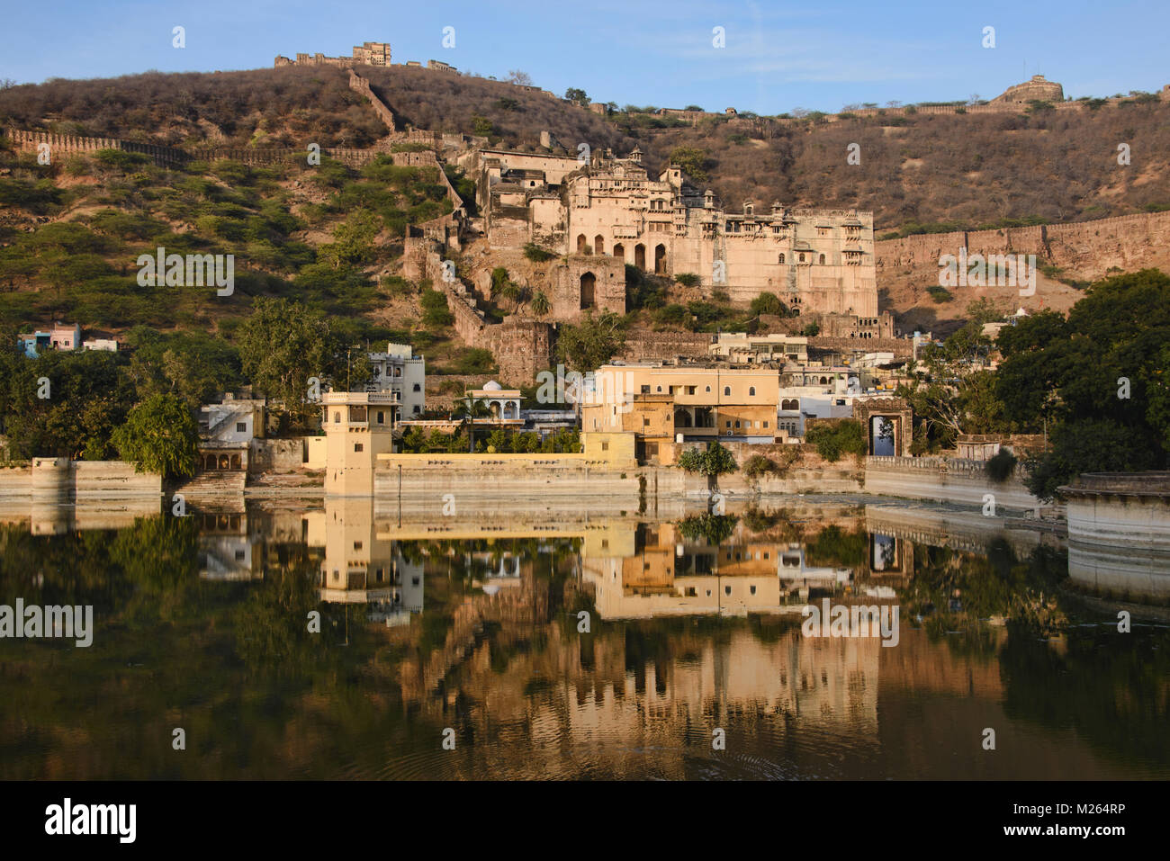 Nawal Sagar Lake, Garh Palace, Bundi, Rajasthan, Indien Banque D'Images