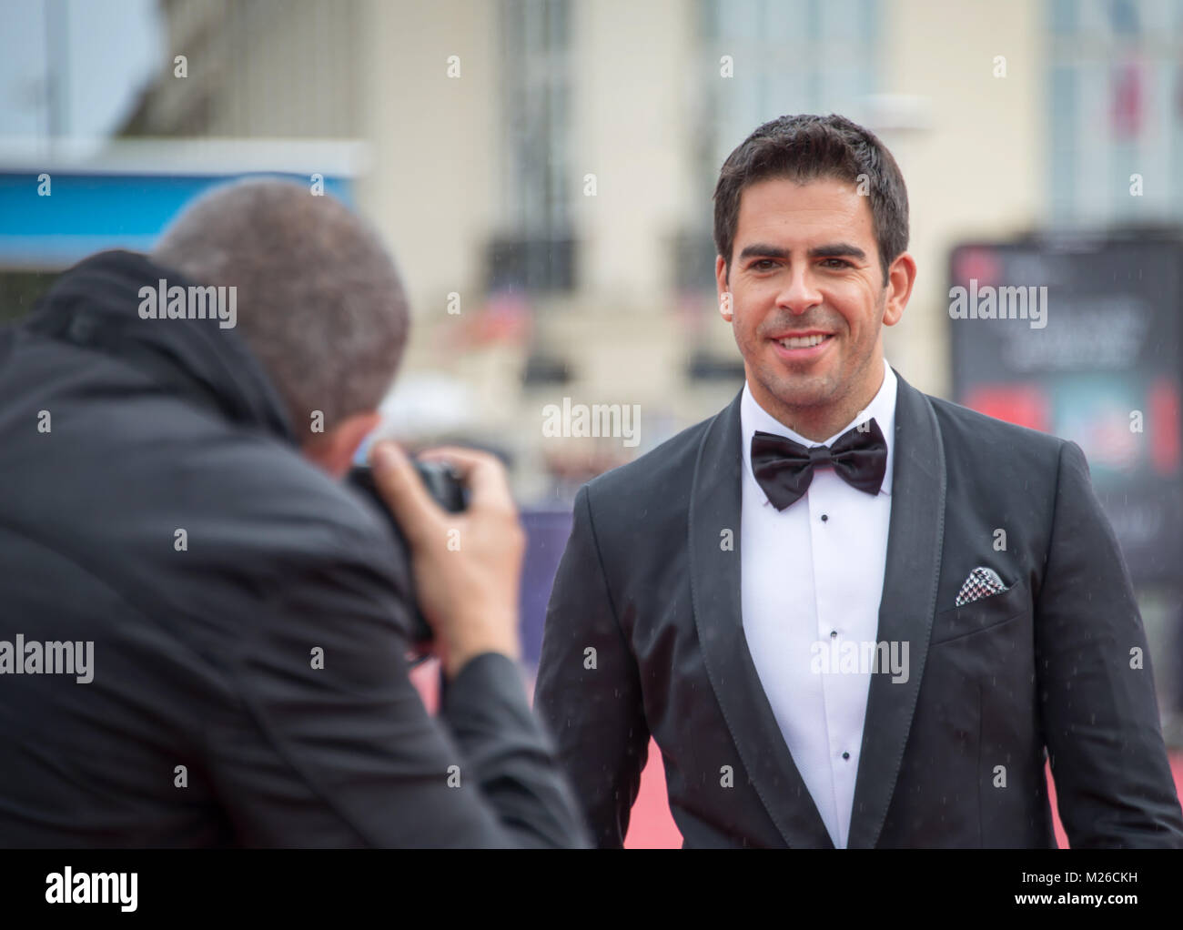 Eli Roth Knock Knock assiste à la première mondiale au cours du 41e Festival du Film Américain de Deauville, le septembre5, 2015 à Deauville, France Banque D'Images