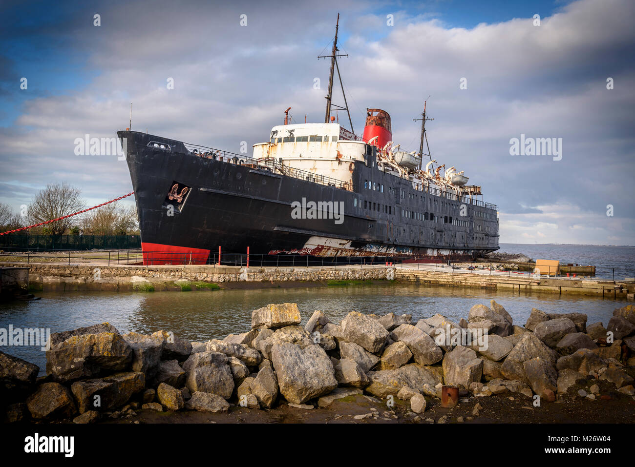 TSS traversier Duc de Lancaster est un navire   passagers bateau   vapeur de fer qui