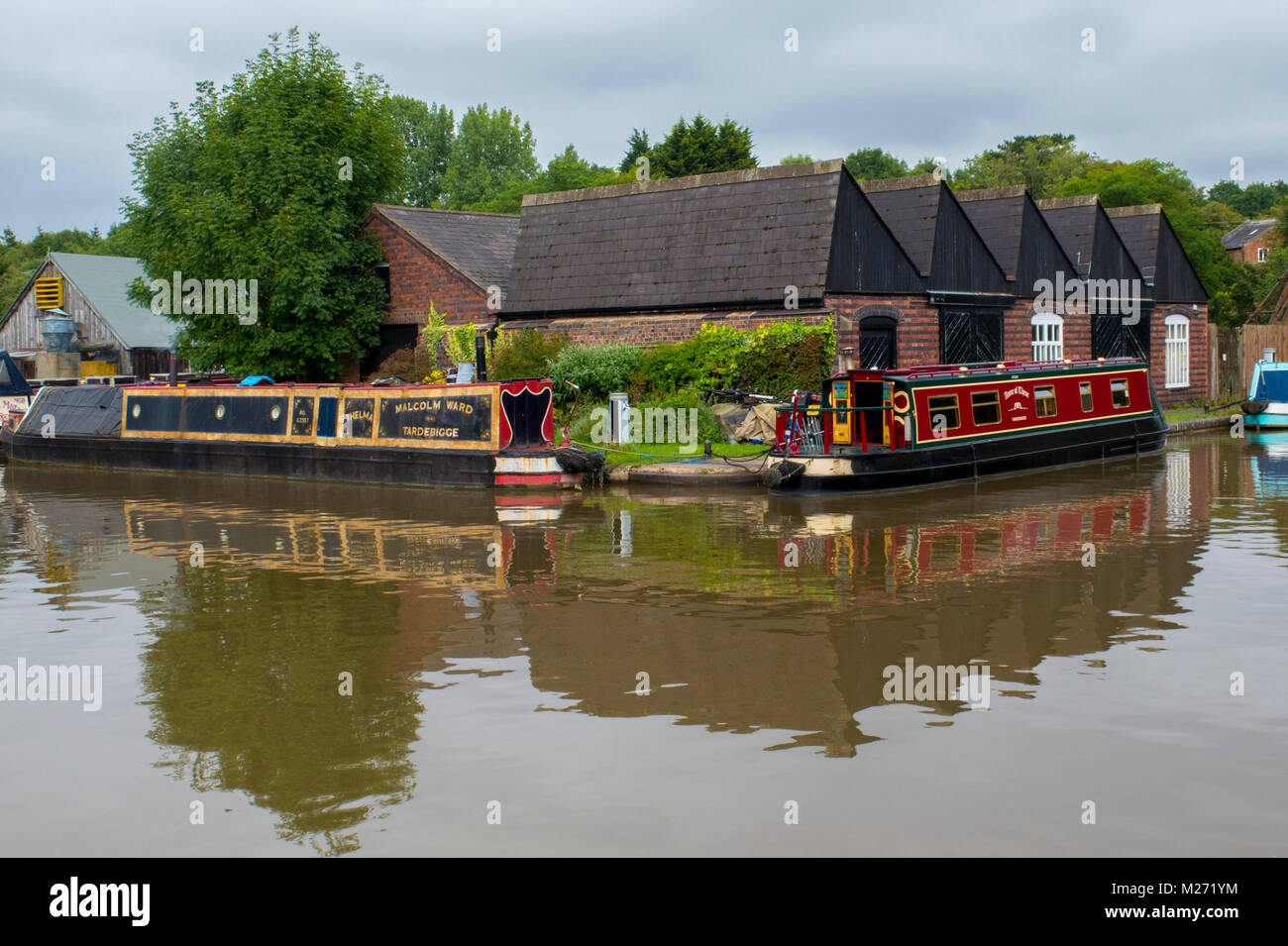 Canal de Worcester et Birmingham Banque D'Images