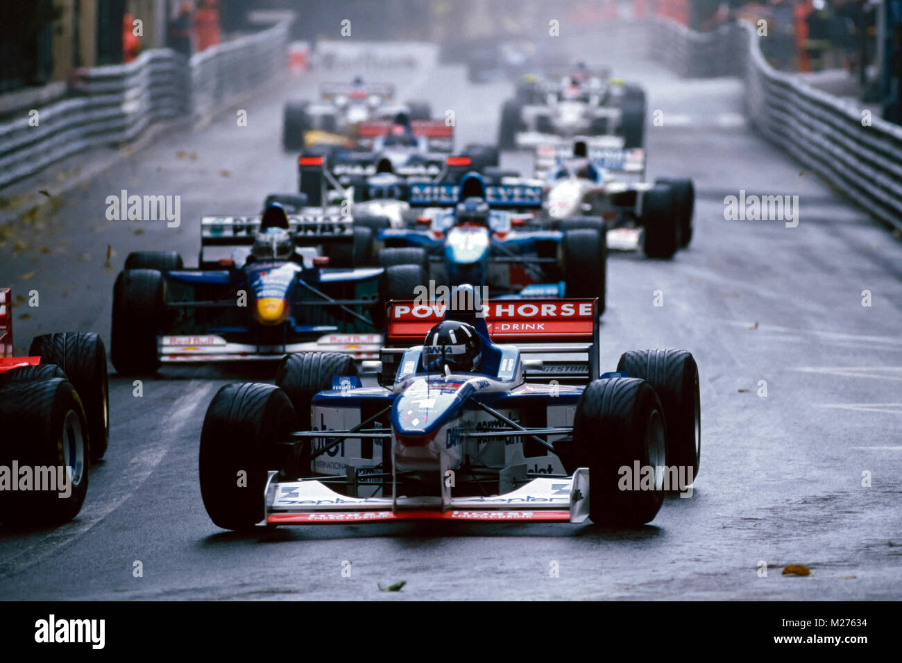 F1, Damon Hill, flèches, Monaco GP 1997 Photo Stock - Alamy