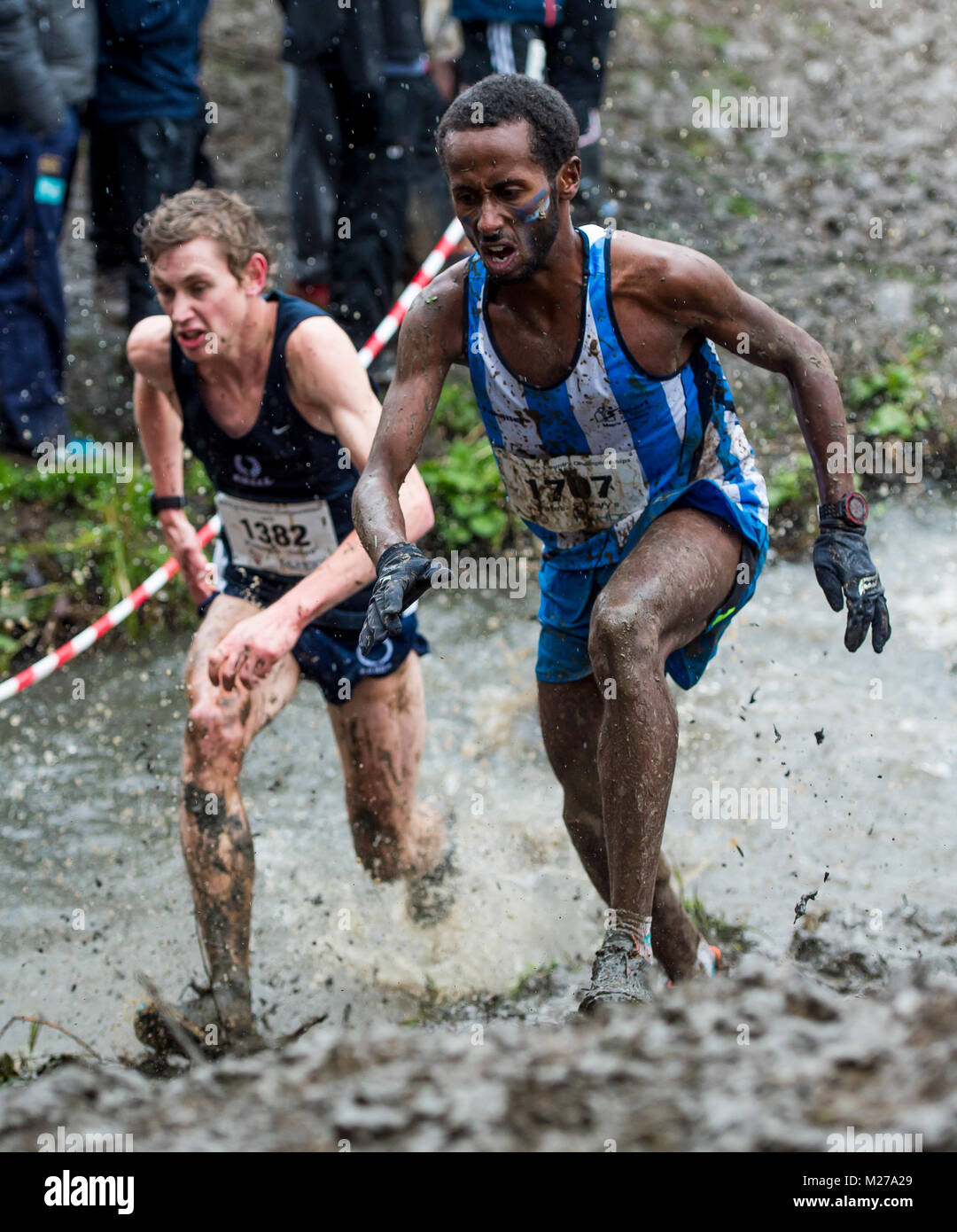 BUCS (British Universities & Colleges Sport) de cross-country 2018 Banque D'Images