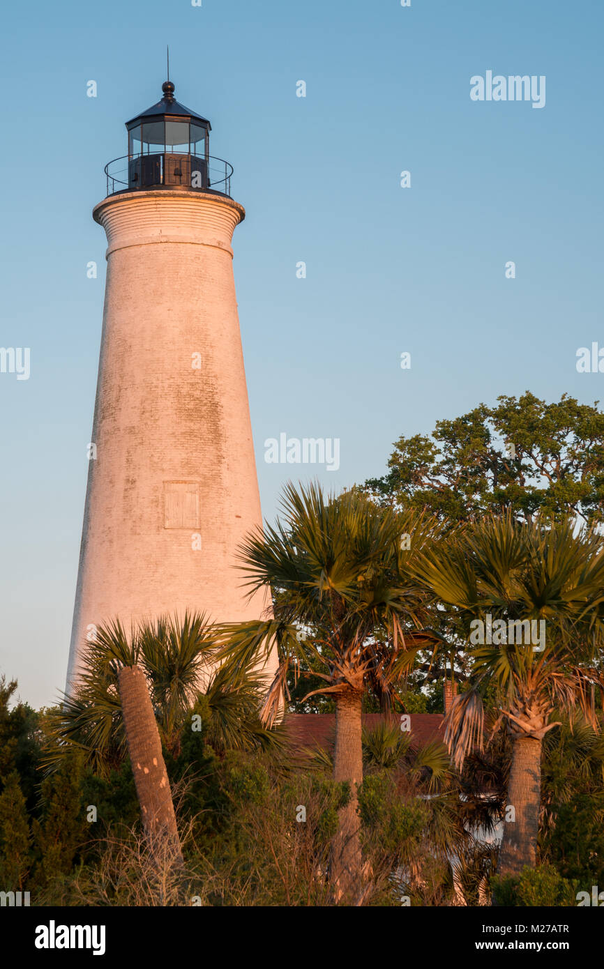 La phare, la Wildlife Refuge, en Floride Banque D'Images