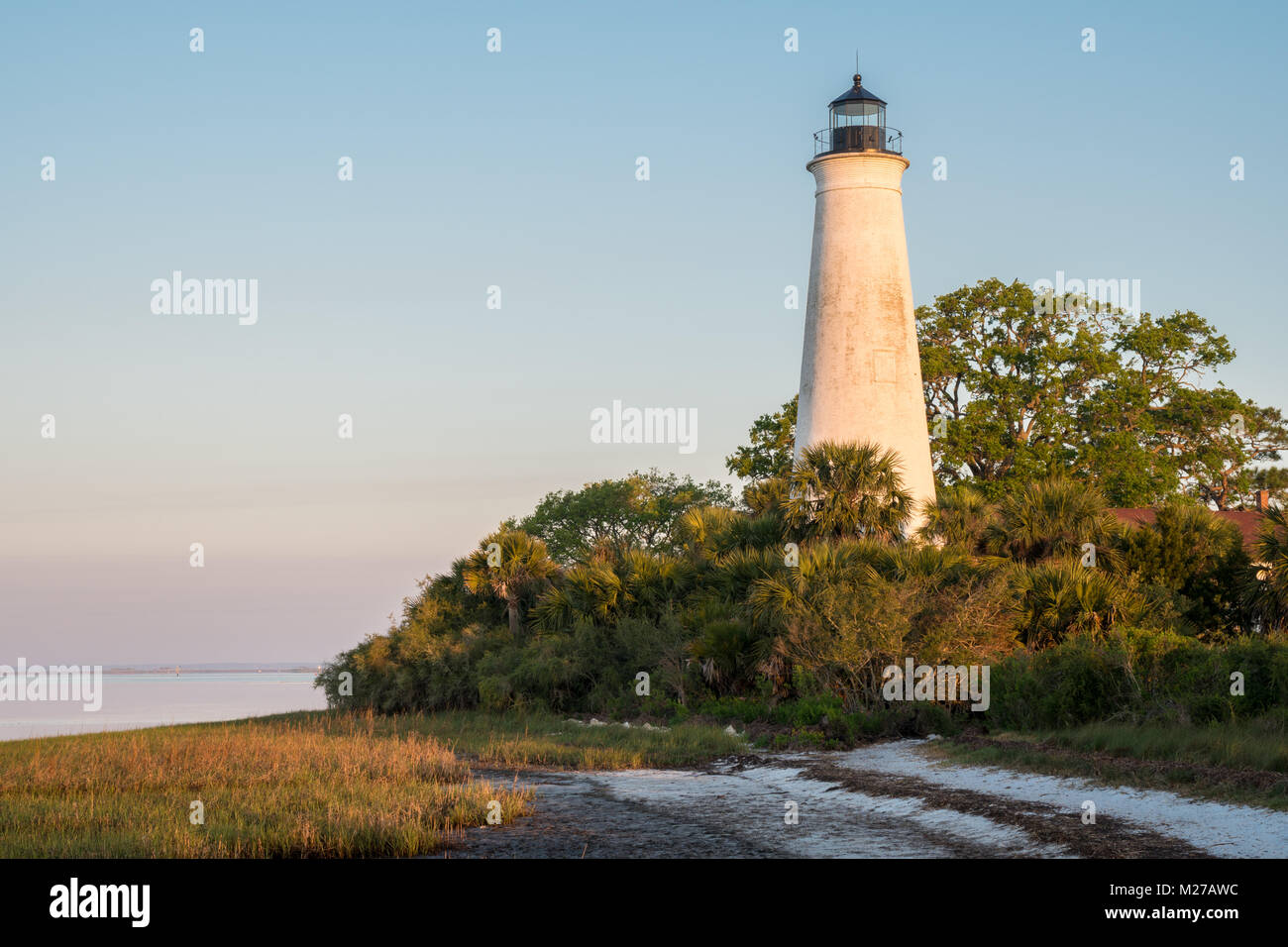 La phare, la Wildlife Refuge, en Floride Banque D'Images