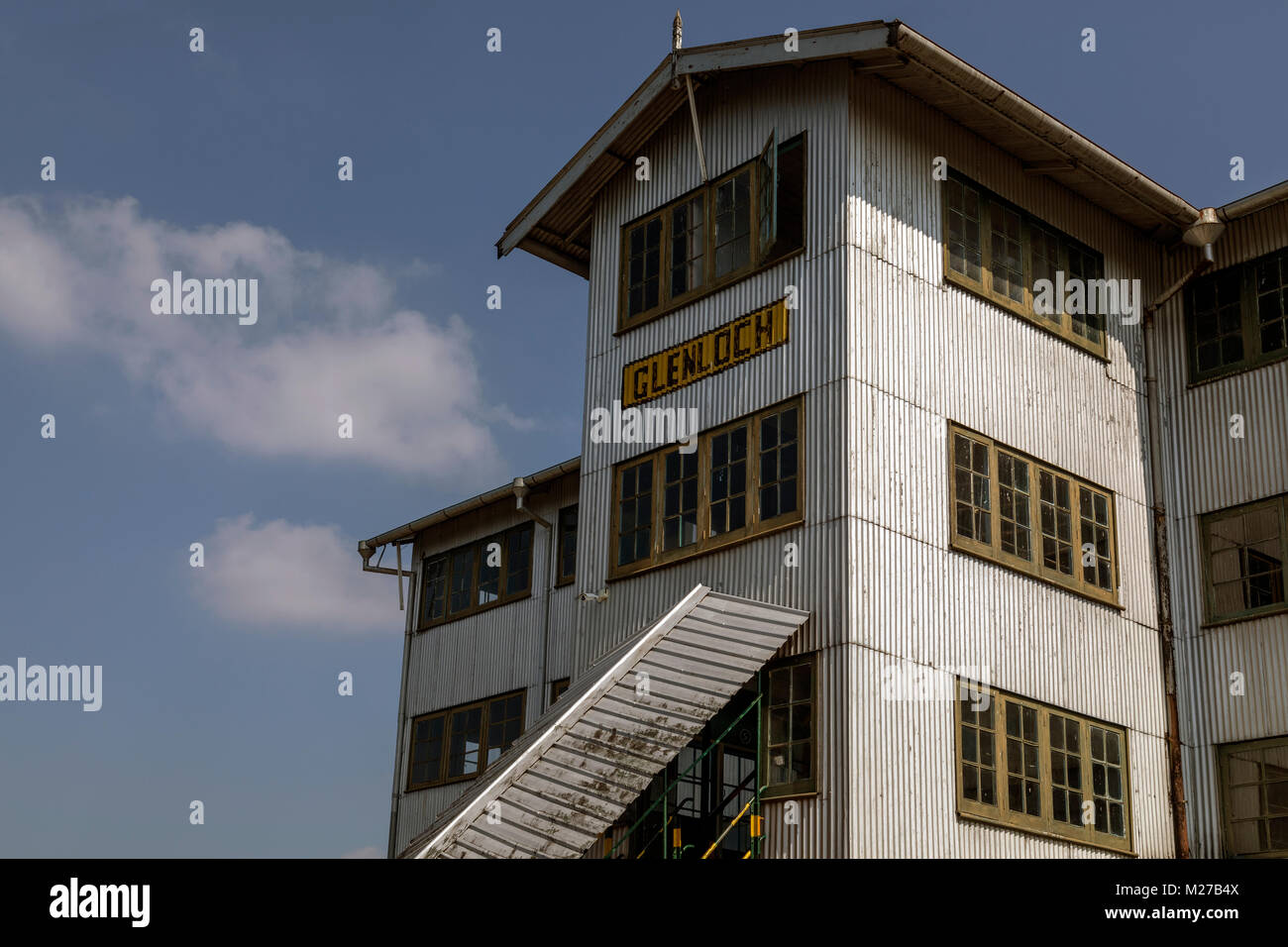 Glenloch tea factory, Ramboda, Sri Lanka, Asie Banque D'Images