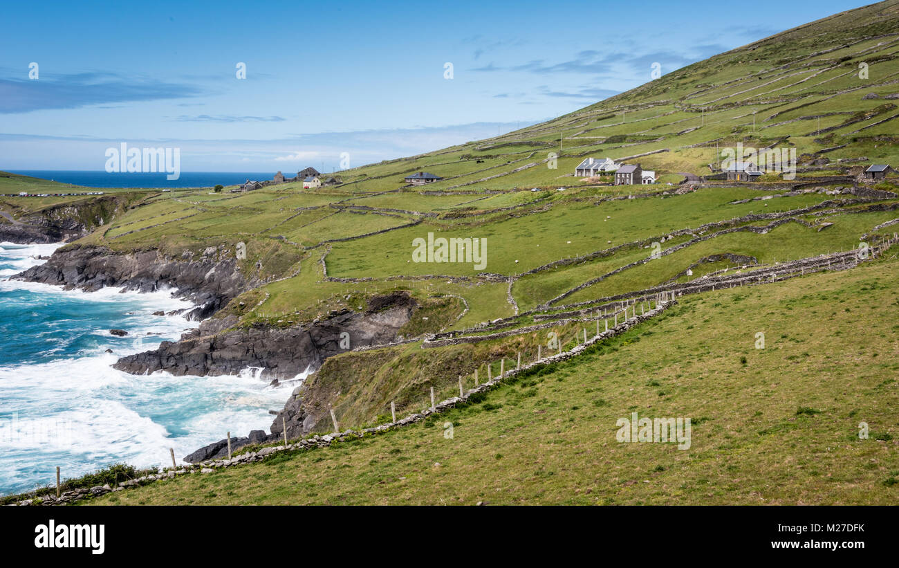 Péninsule de Dingle, comté de Kerry, Irlande Banque D'Images