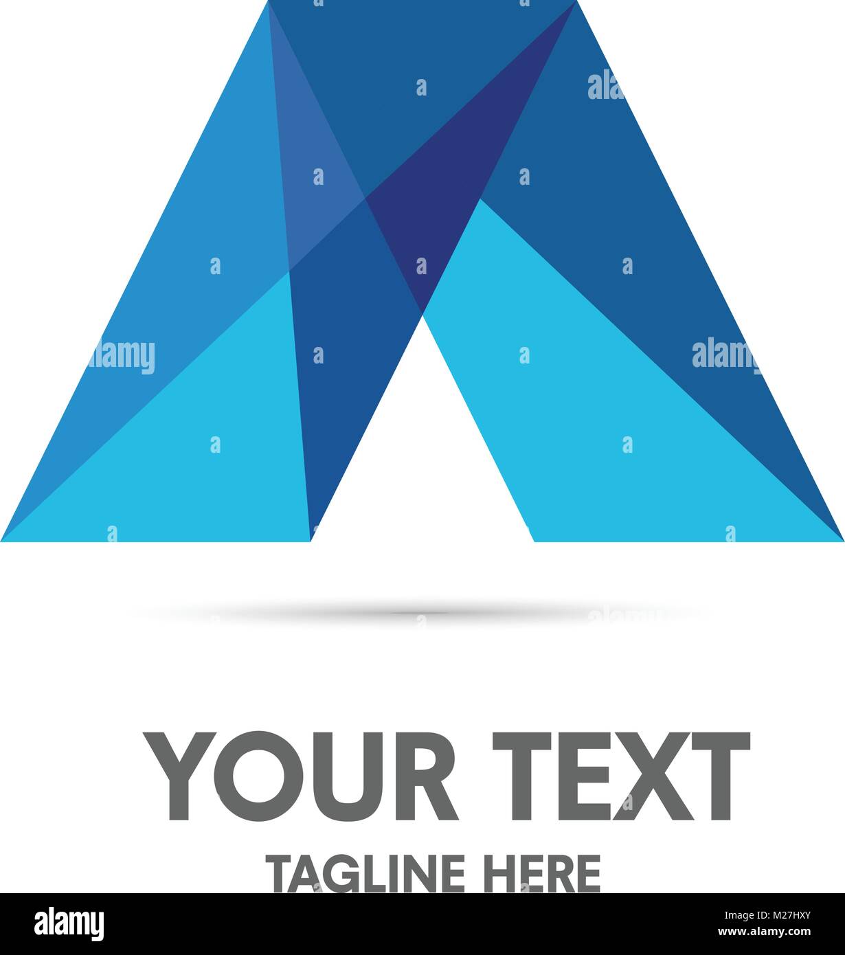 Luxe moderne et élégant vecteur lettre un concept, parfait pour tout type d'entreprise Illustration de Vecteur